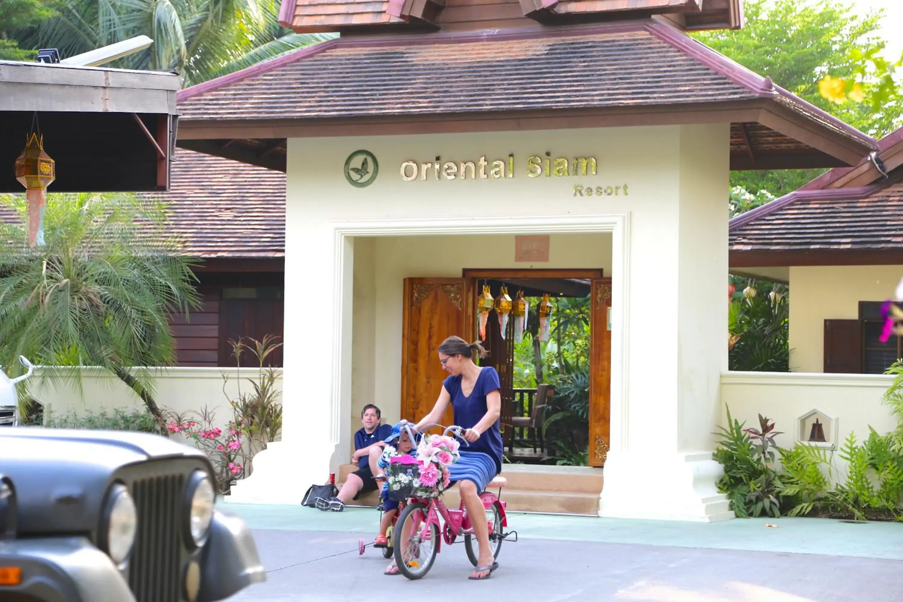Cycling in Oriental Siam Resort
