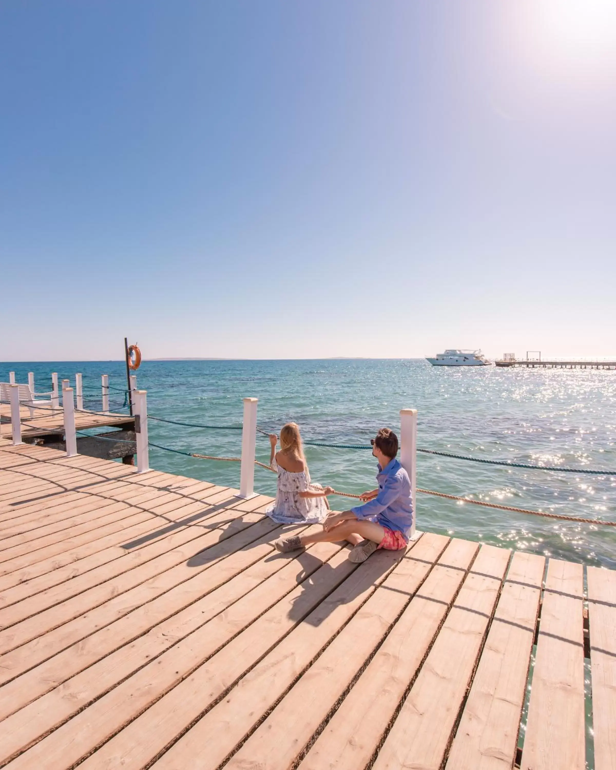 Beach in Pickalbatros Dana Beach Resort - Hurghada