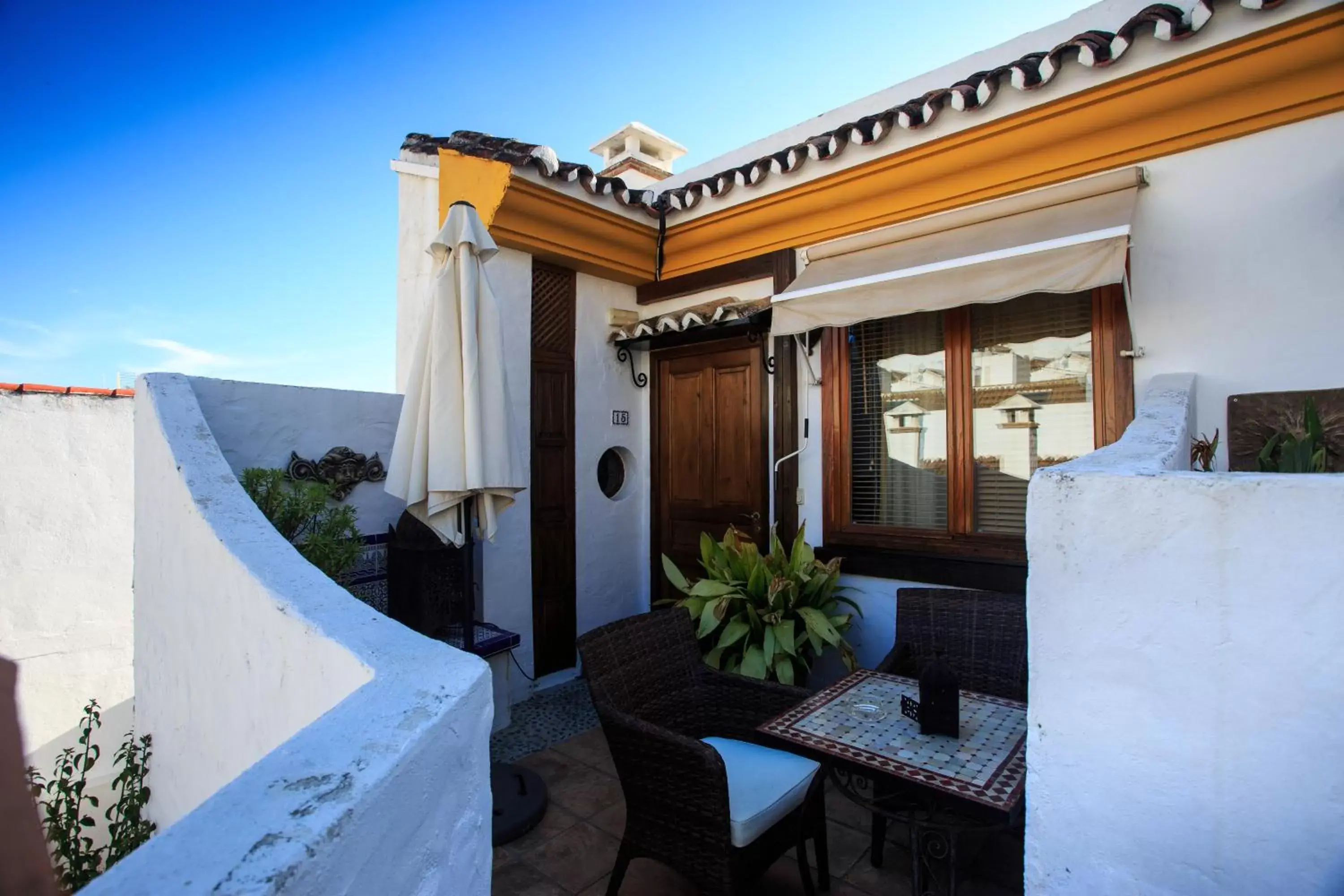 Balcony/Terrace in La Posada del Angel