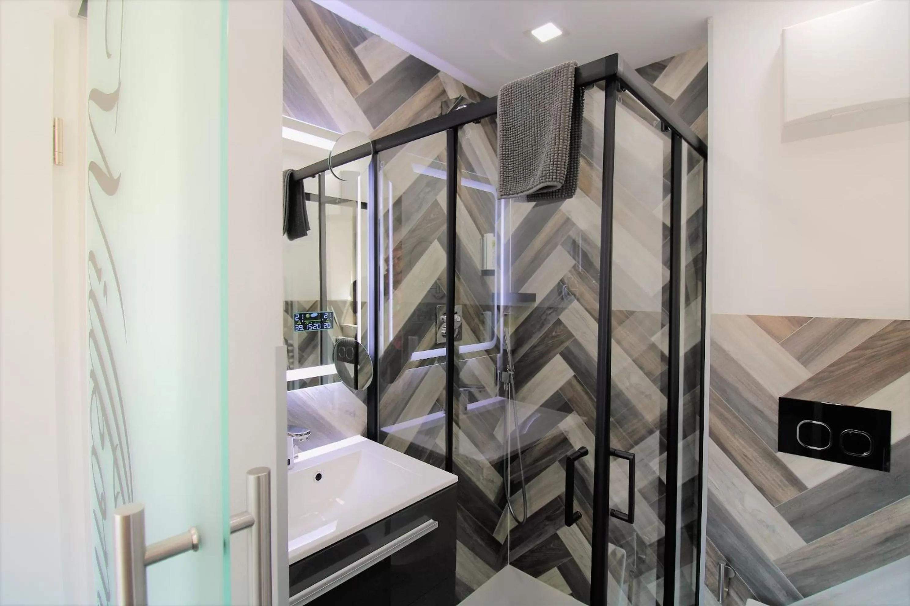 Bathroom in MY HOME Hotel Lamm Rottweil "Smart Home"