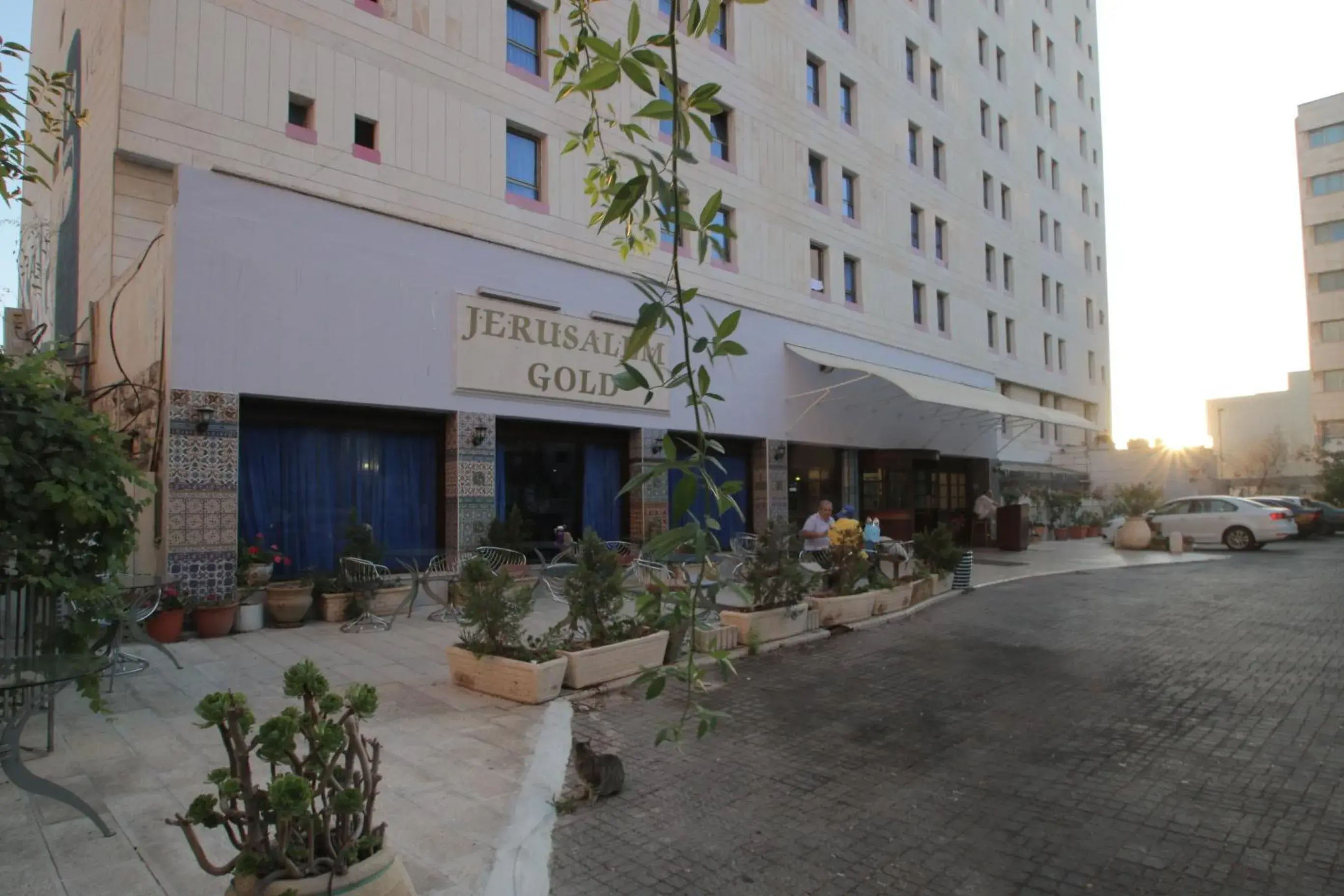 Facade/entrance in Jerusalem Gold Hotel