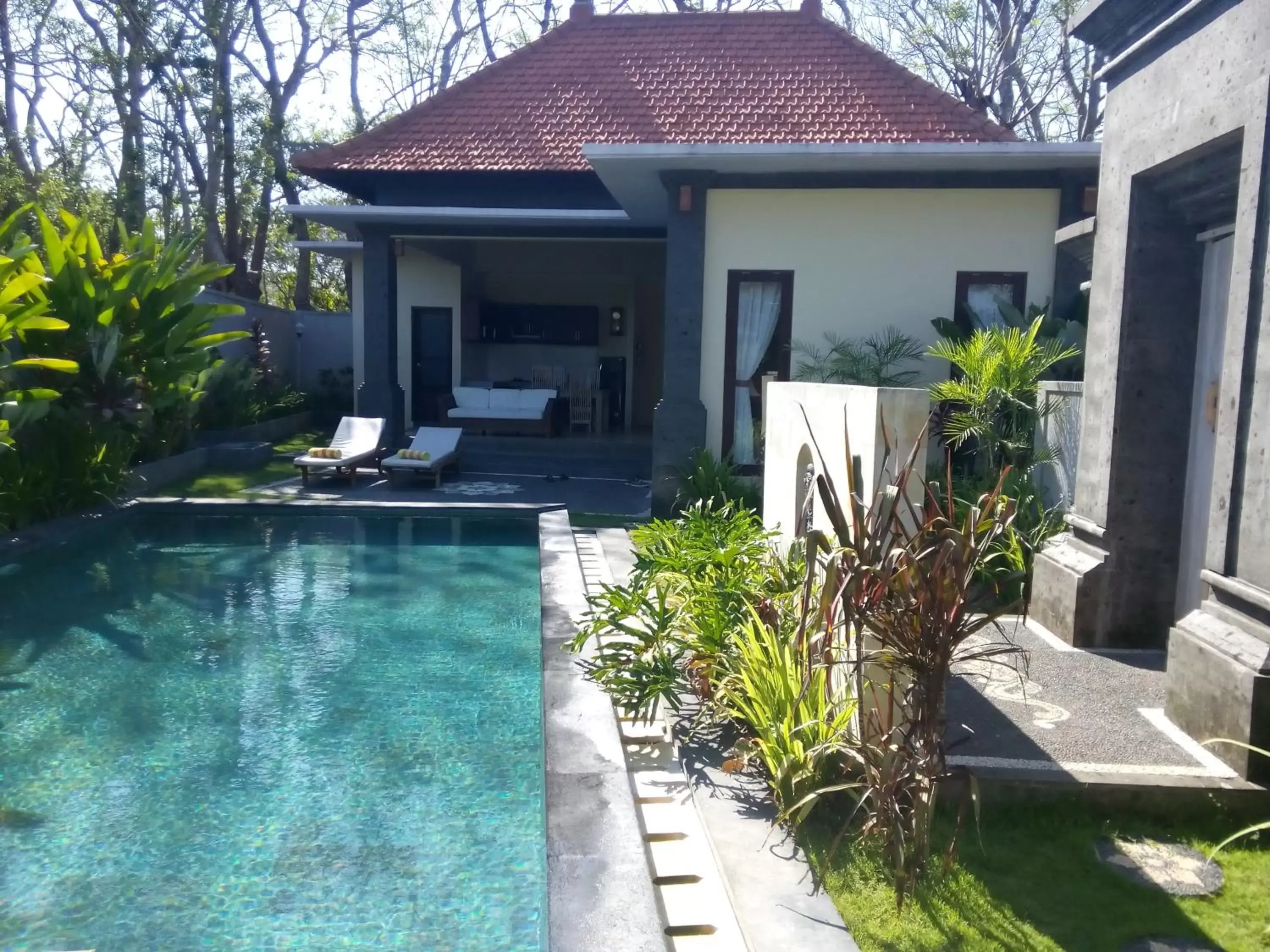 Swimming pool, Property Building in Avisara Villa & Suite