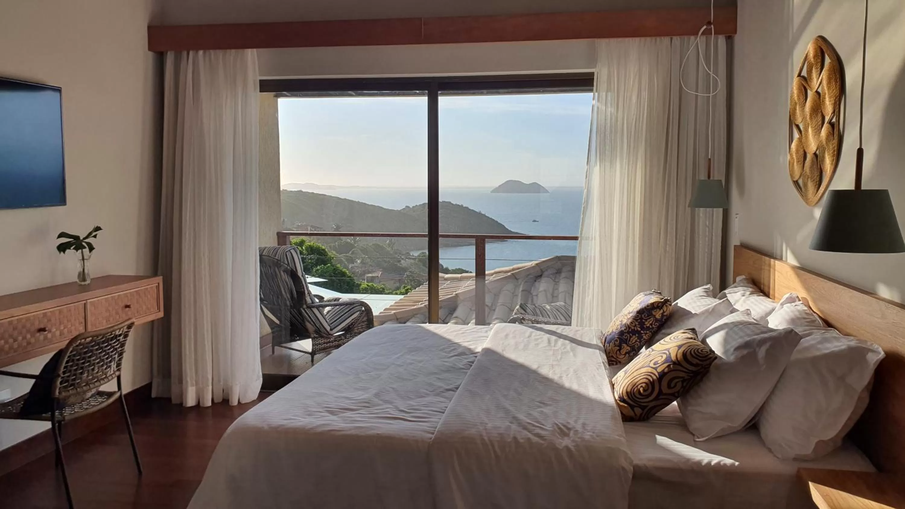 View (from property/room), Bed in Casa Mirador Boutique Hotel