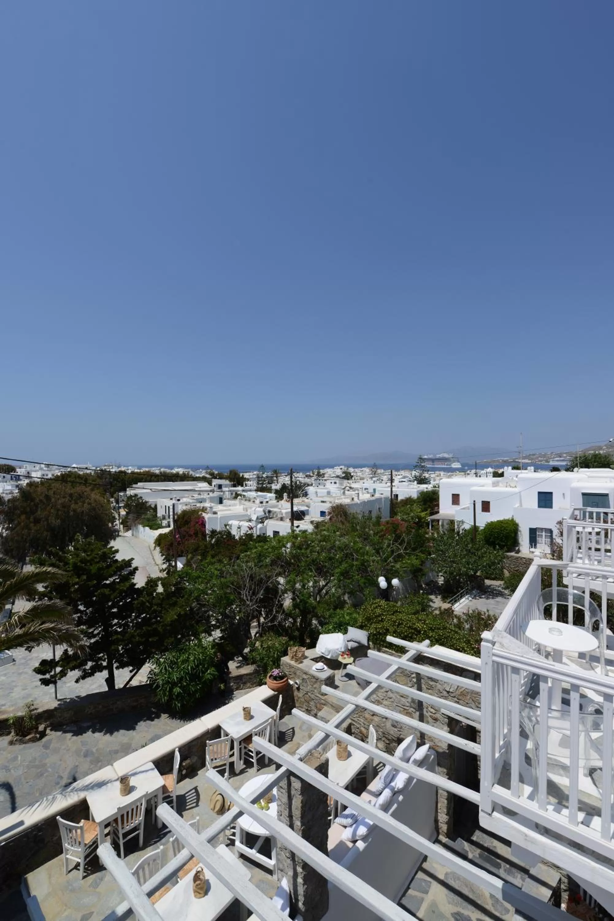 City view in Elena Hotel Mykonos