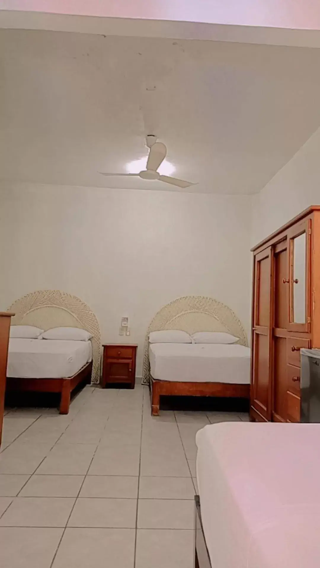 Standard Double Room with Two Double Beds in Hotel Bungalows Acuario