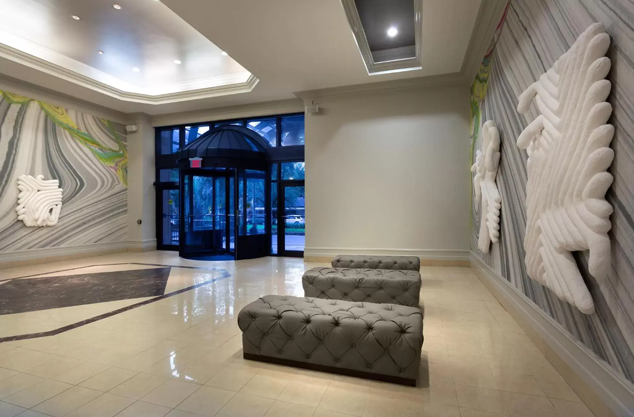 Lobby or reception in The DeSoto Lobby or reception in The DeSoto