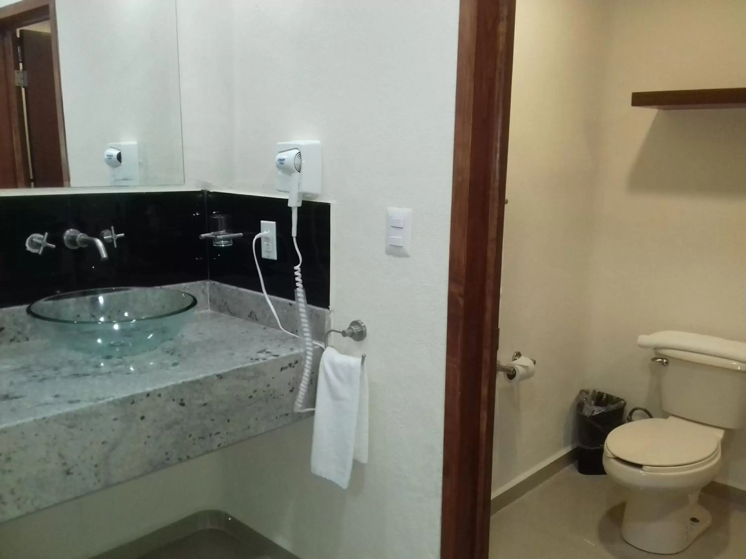 Bathroom in Hotel Bogavante