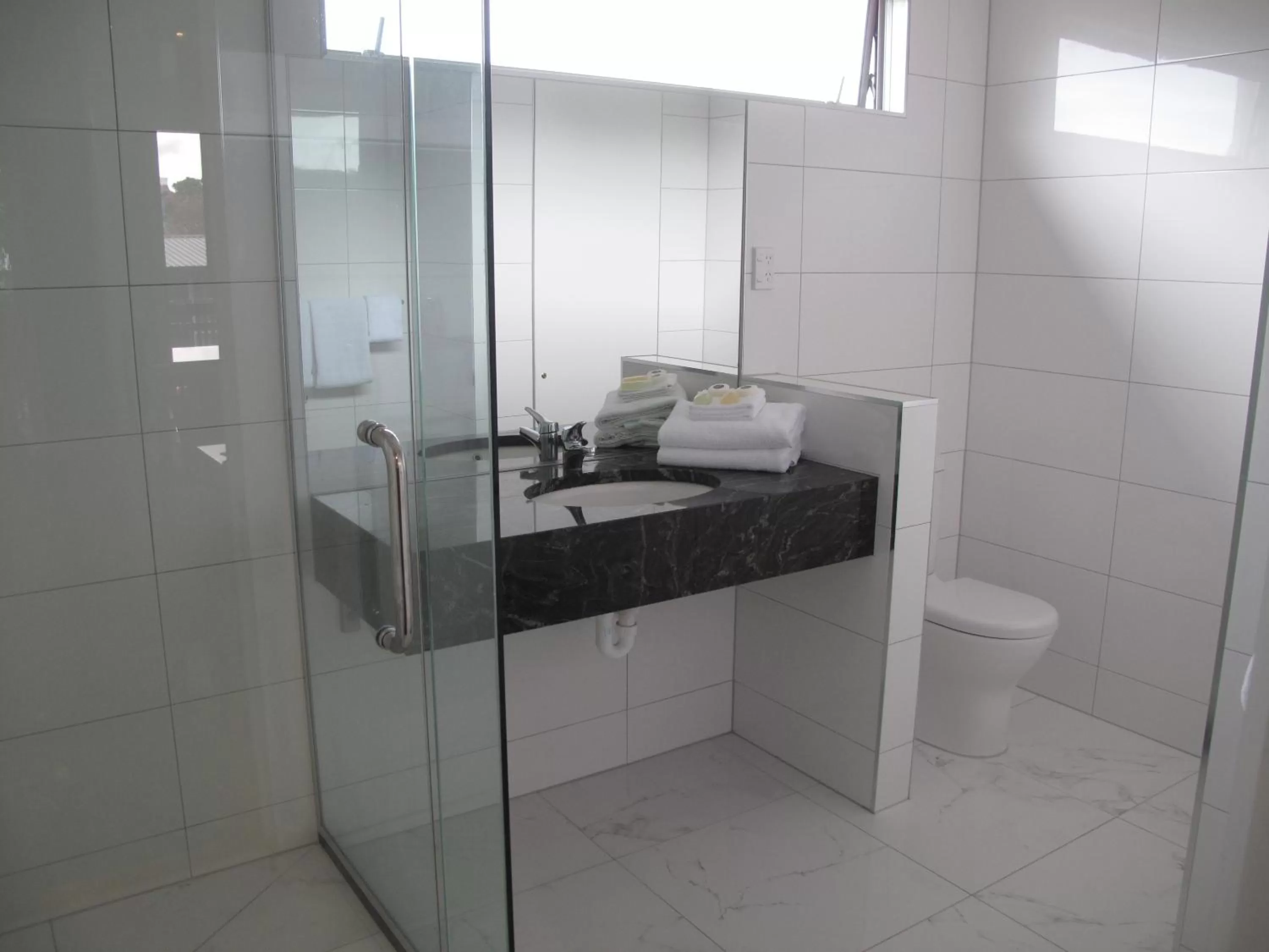 Toilet in Auto Lodge