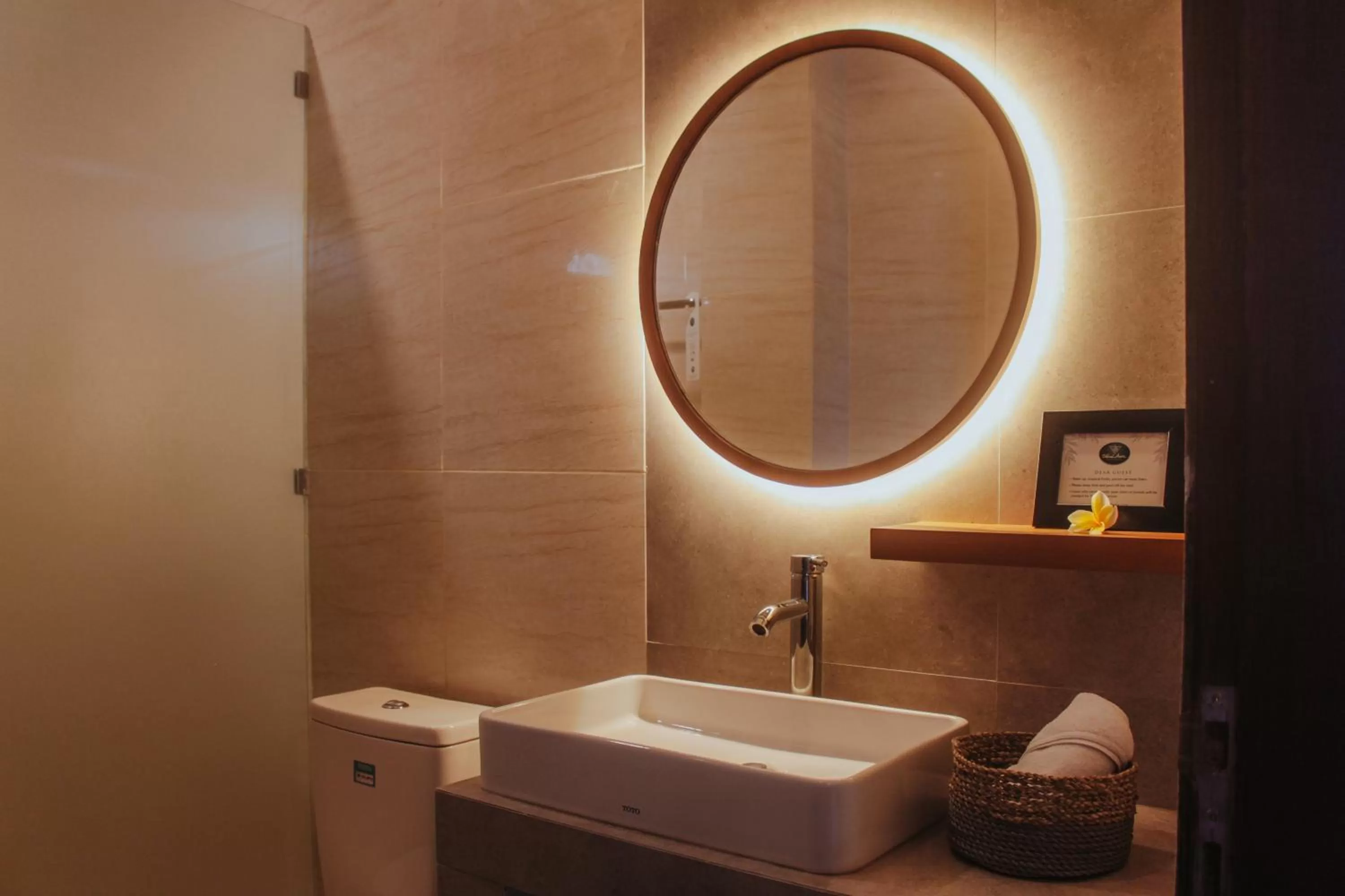 Bathroom in Ubud Aura Retreat