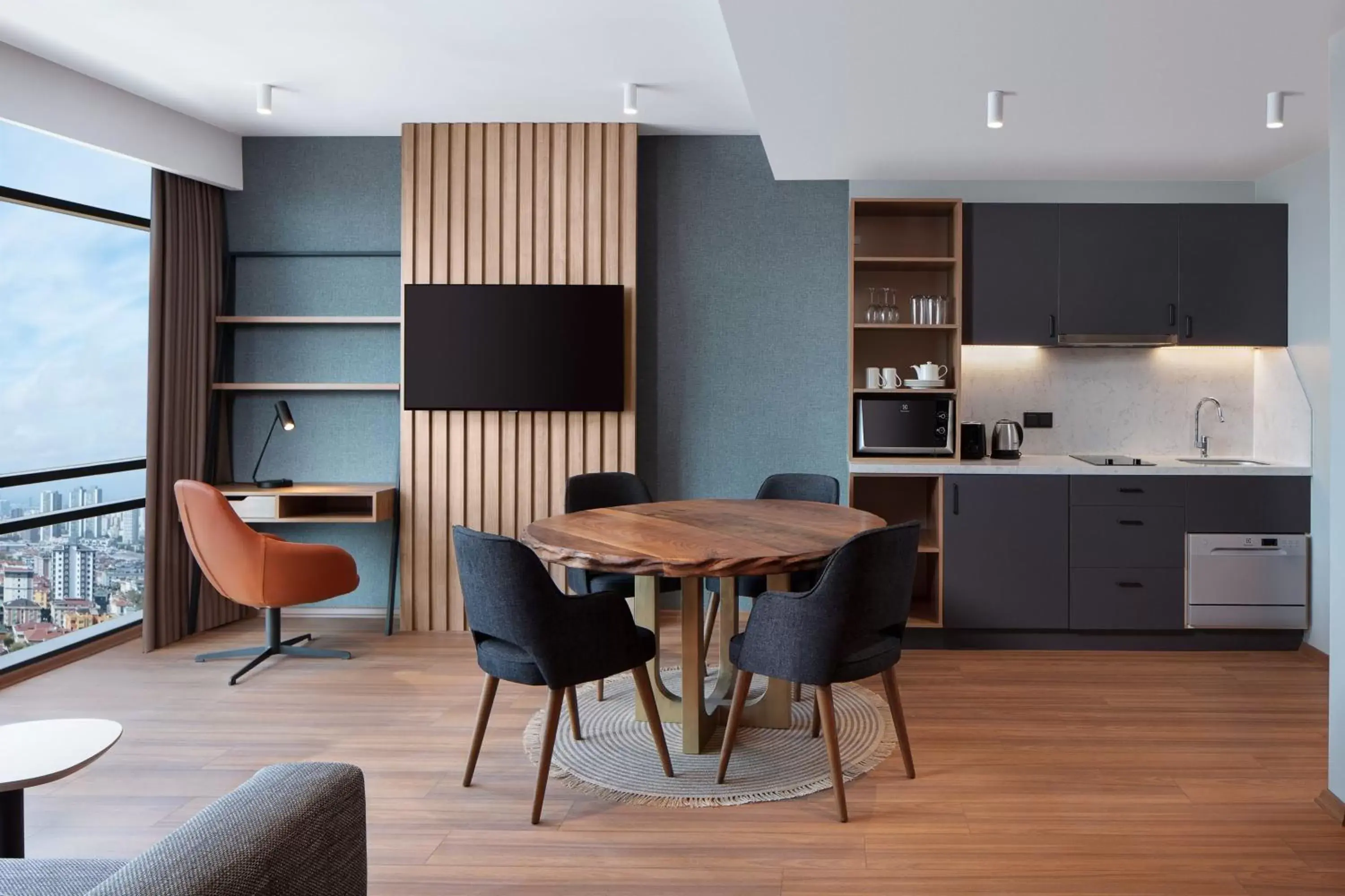 Bedroom, Dining Area in Residence Inn by Marriott Istanbul Atasehir