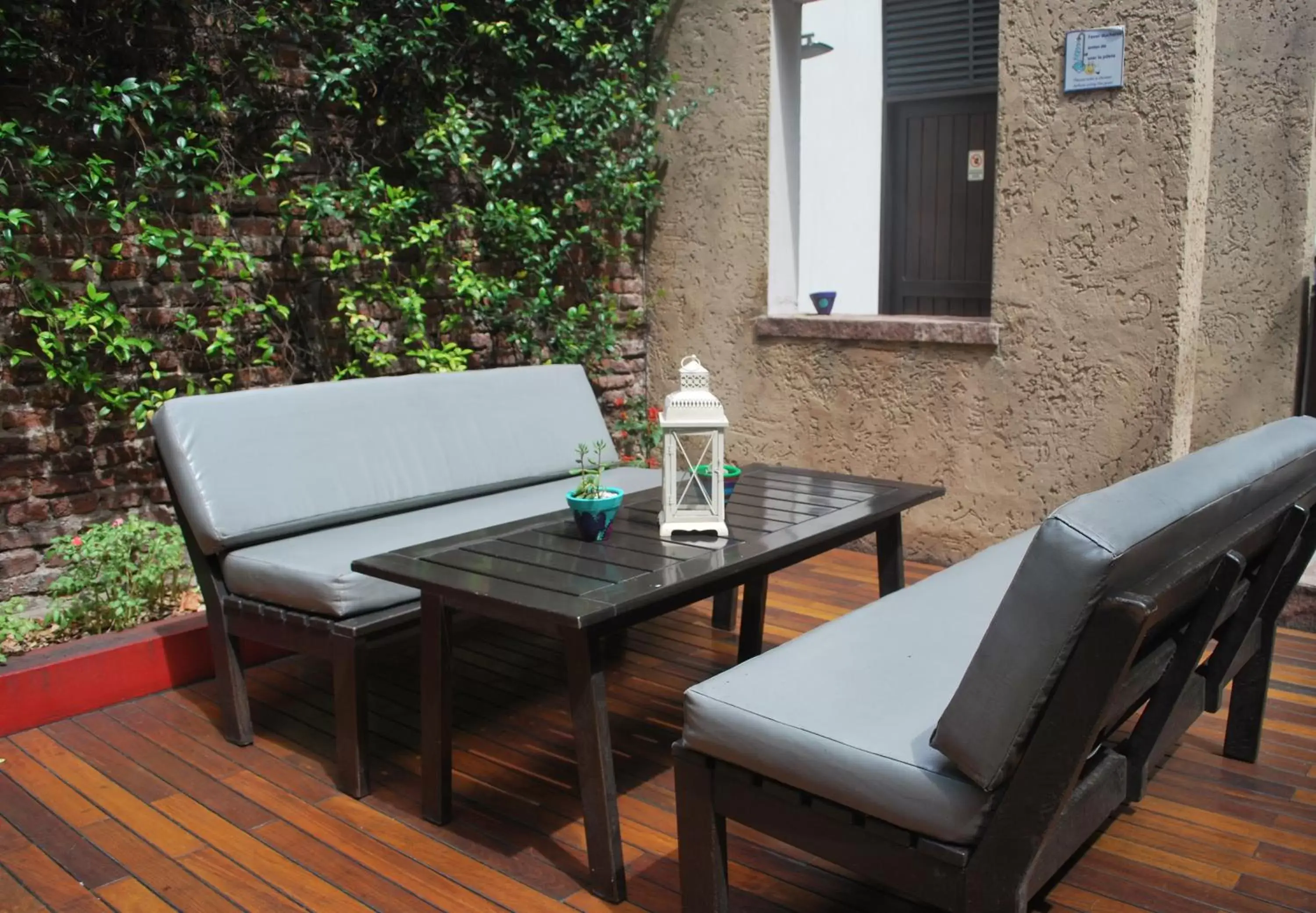 Patio in Ribera Sur Hotel