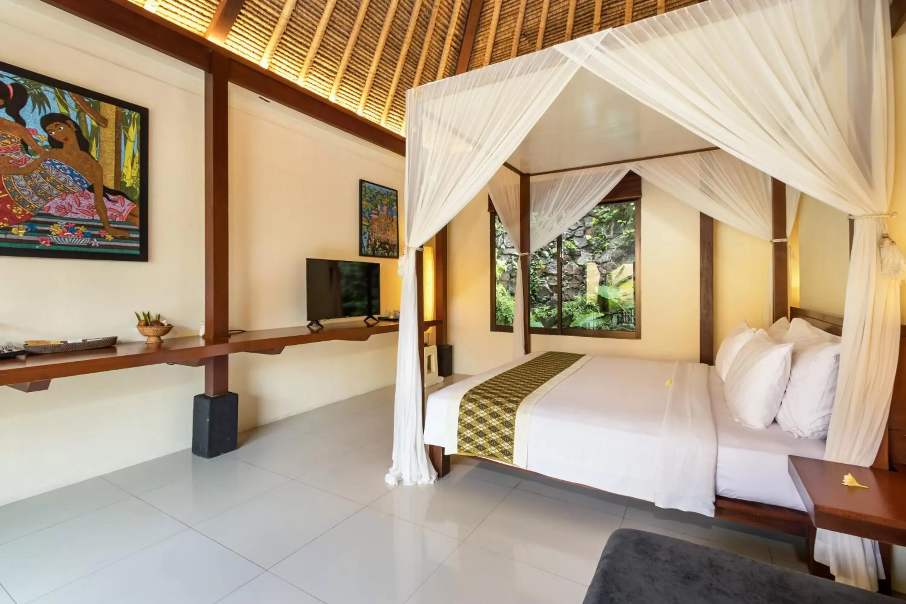 Bed in Ubud Green Resort Villas Powered by Archipelago