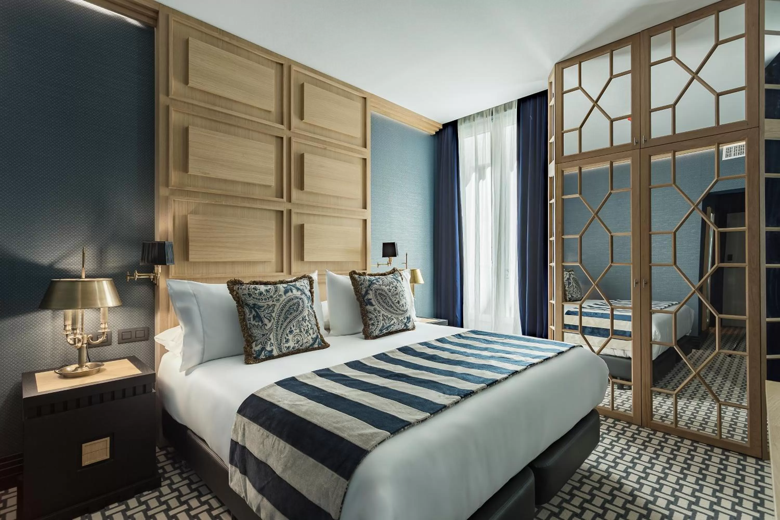 Bed in Room Mate Collection Alba, Madrid