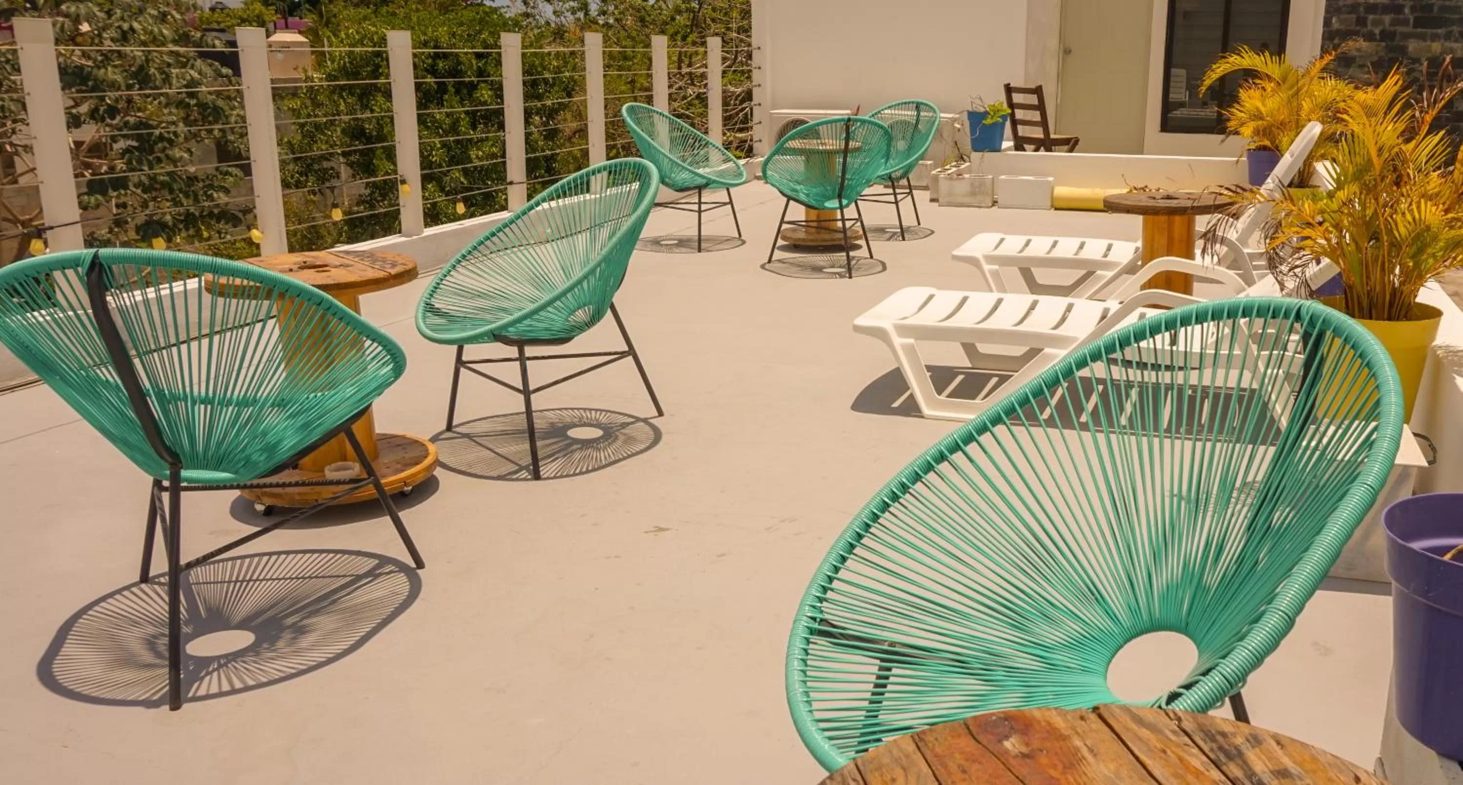 Patio in Les Suites Calle 2 by Galian