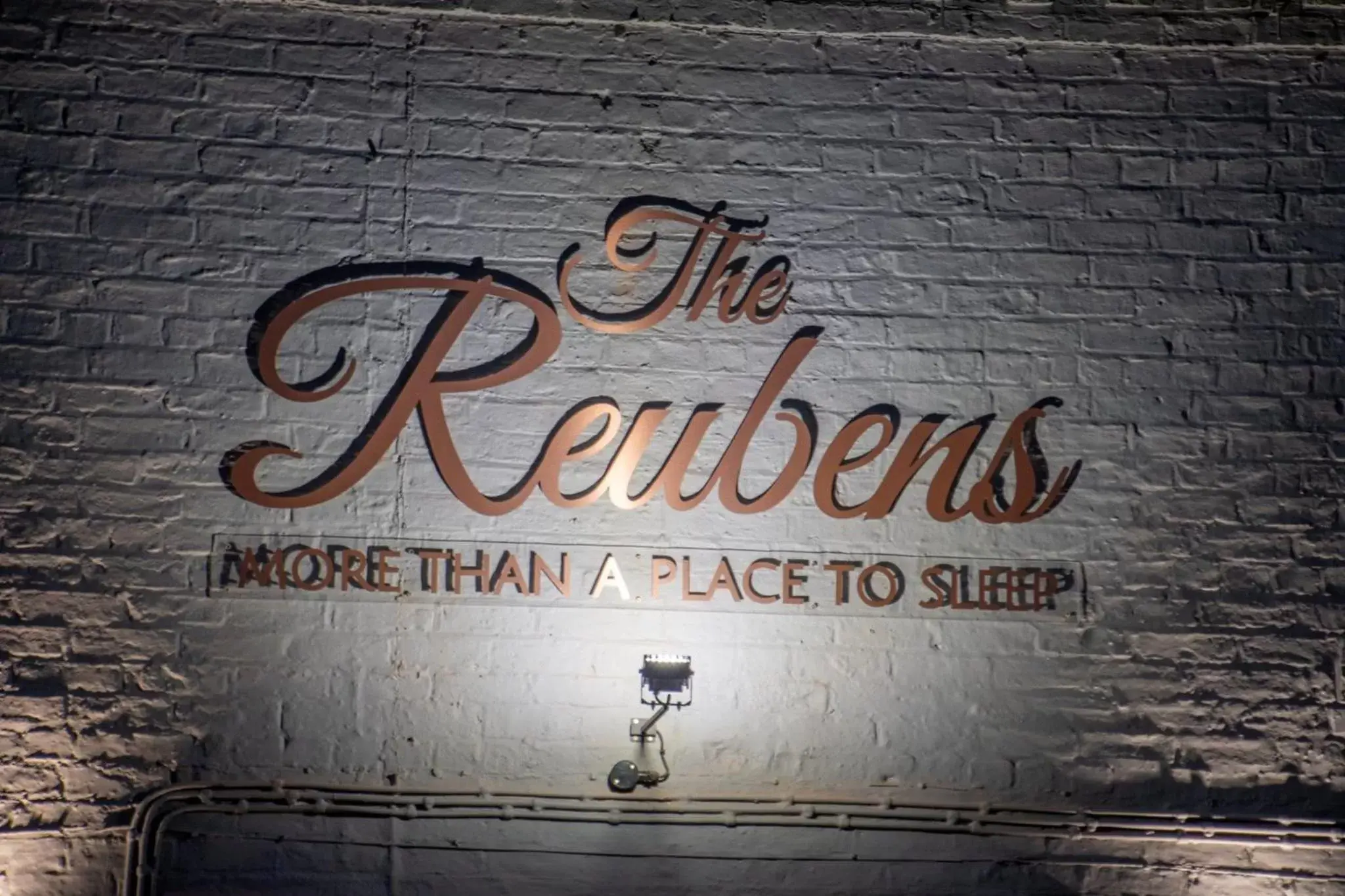 Property Logo/Sign in The Reubens
