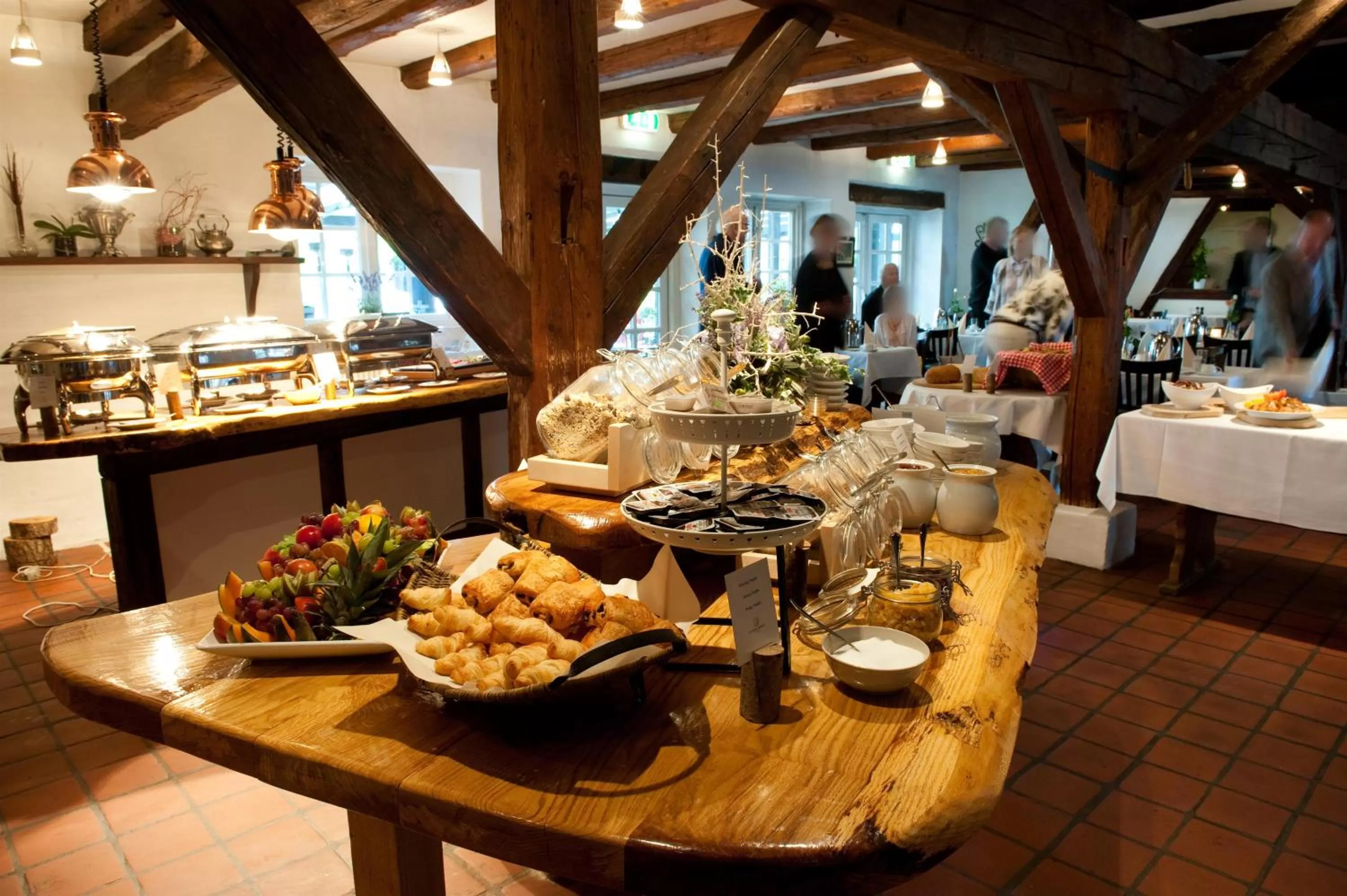 Buffet breakfast in Benniksgaard Bed & Breakfast