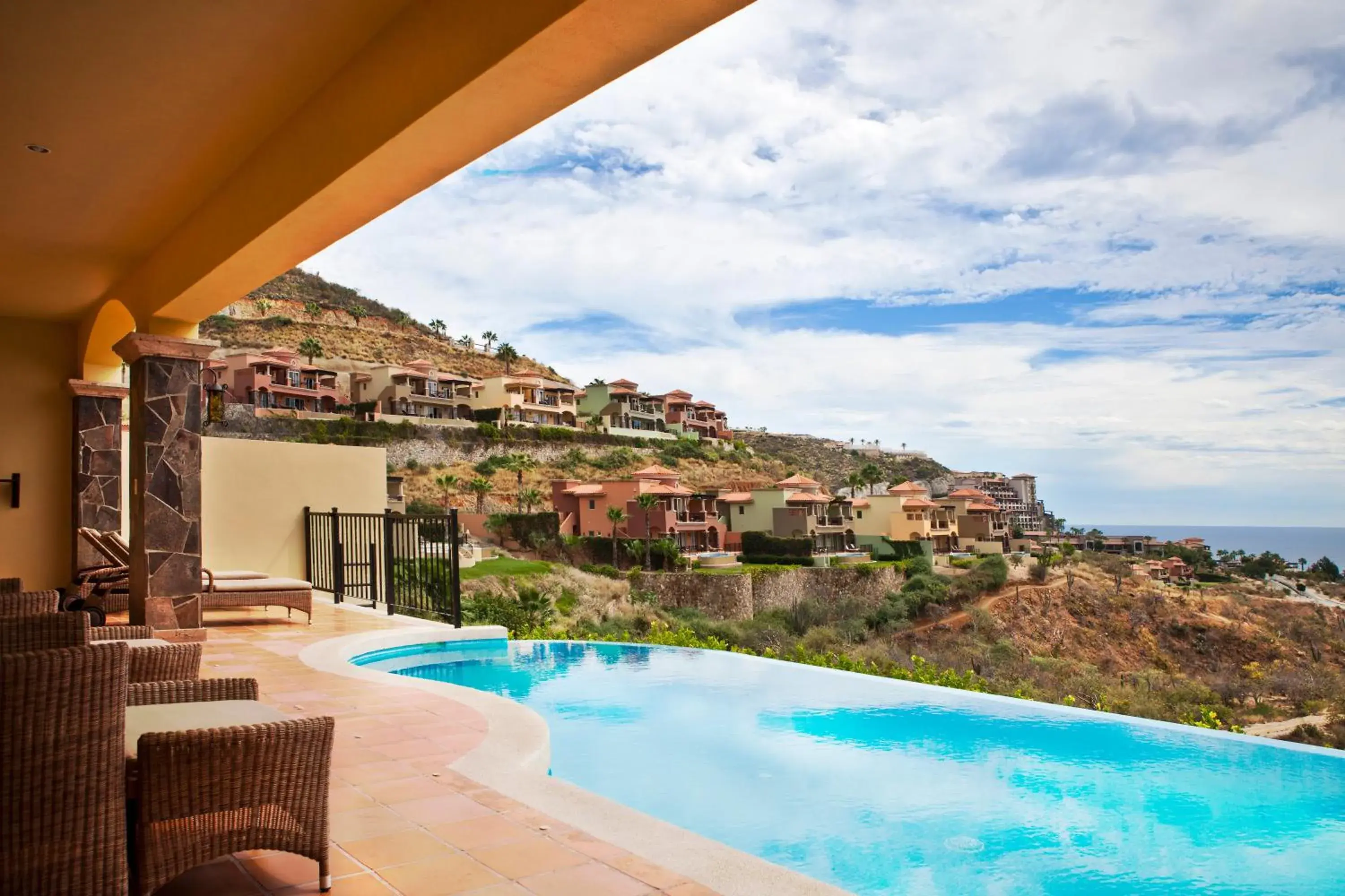 Patio, Swimming Pool in Montecristo Villas at Quivira Los Cabos -Vacation Rentals