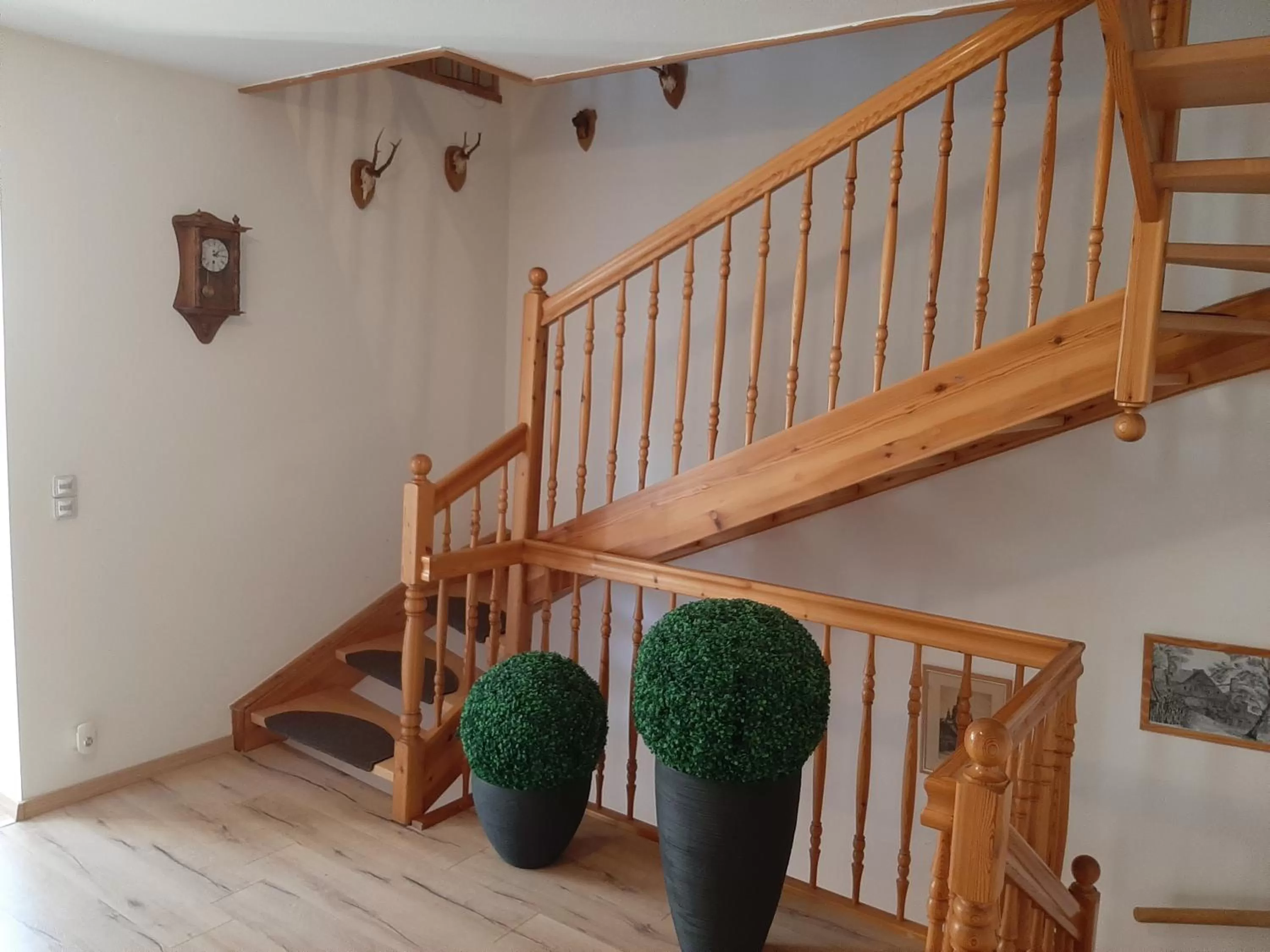 Communal lounge/ TV room in Gasthof zum Döhlerwald