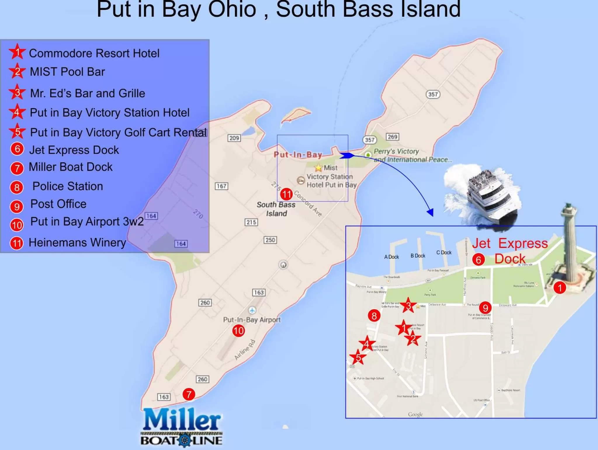 Bird's eye view, Floor Plan in Commodore Resort