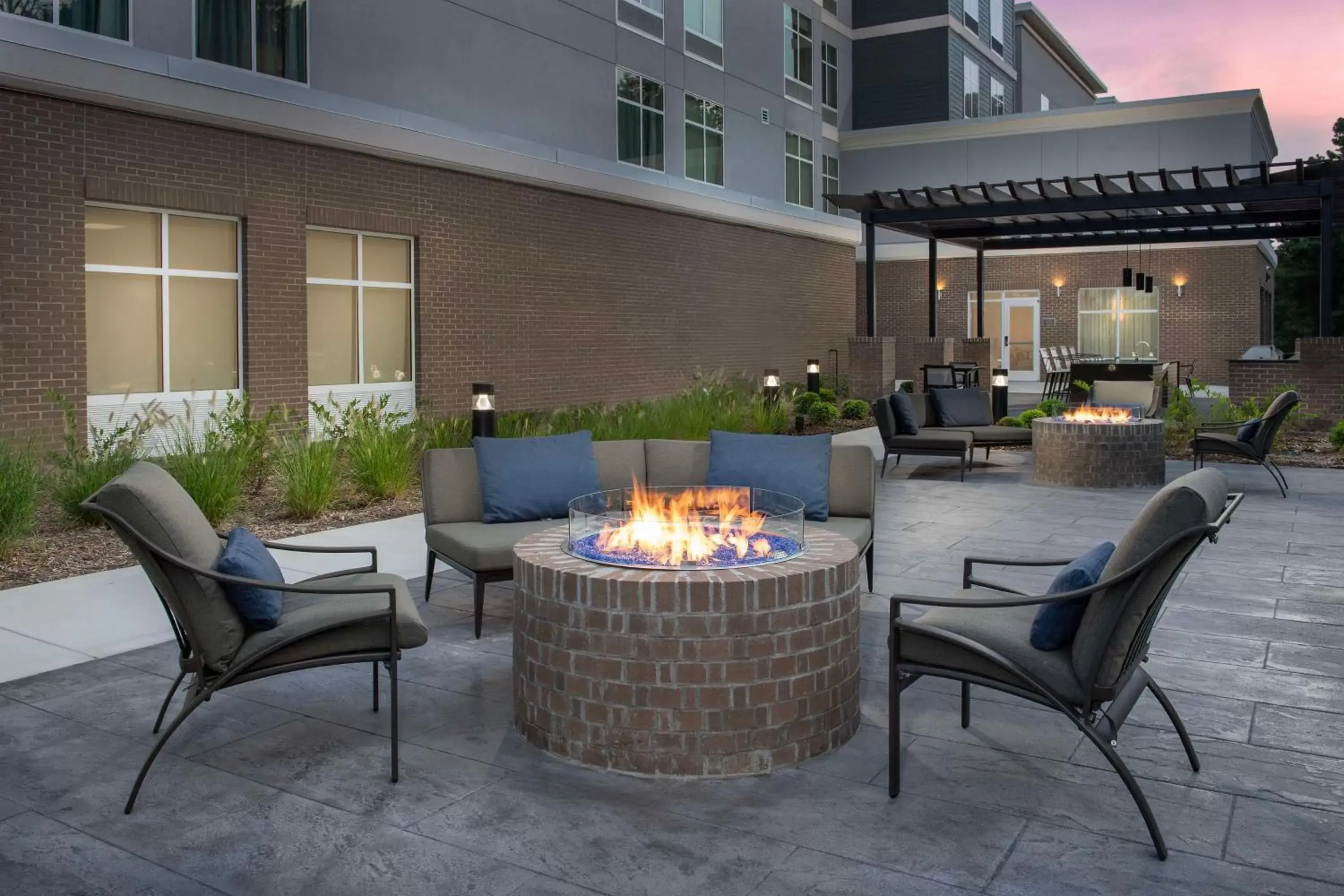 Patio in Homewood Suites By Hilton Greenville, NC