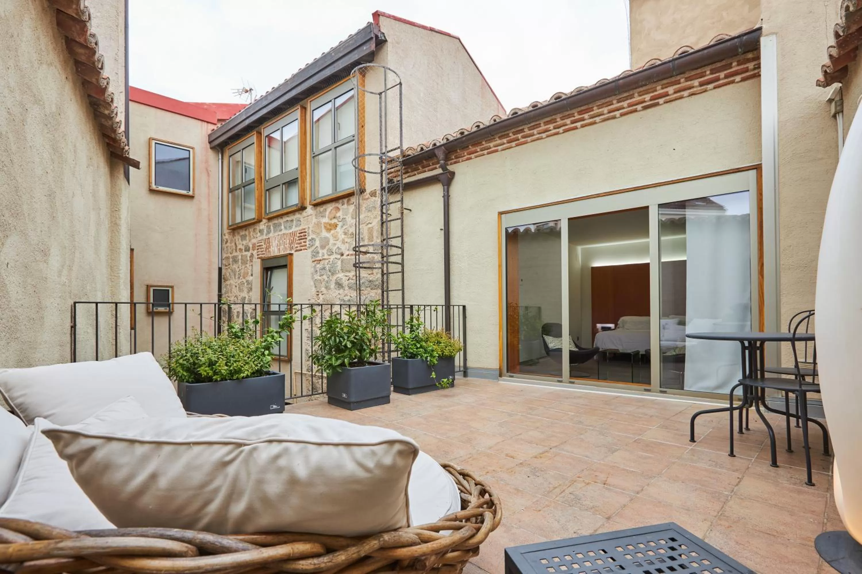 Patio in María Pacheco Hotel Boutique
