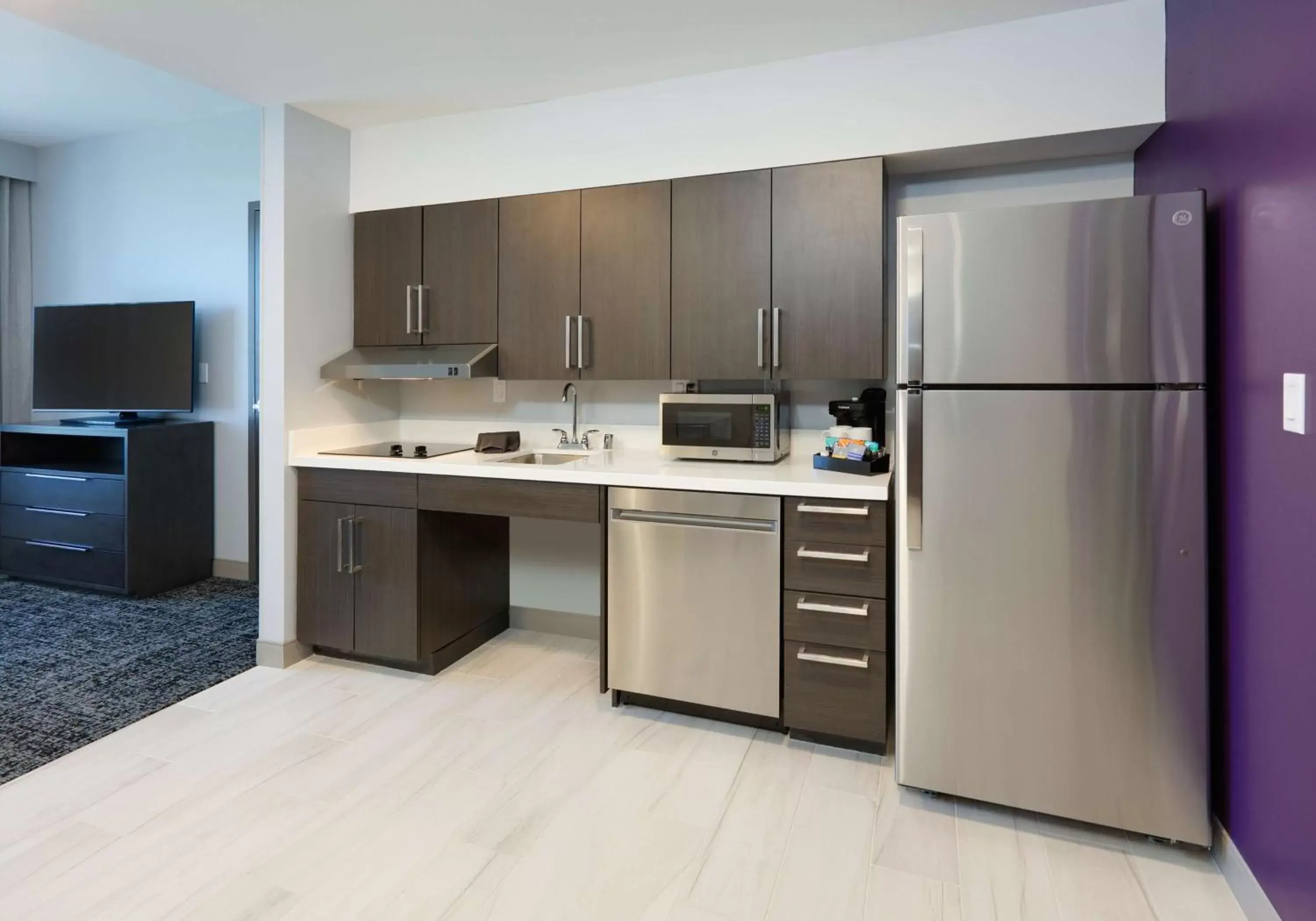 Kitchen or kitchenette, Kitchen/Kitchenette in Homewood Suites By Hilton Irvine Spectrum Lake Forest