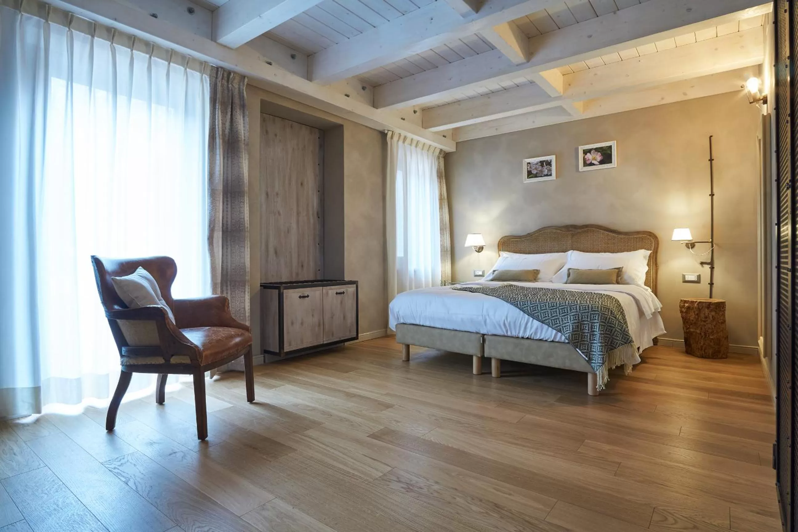 Bed in Relais Villa Miraglia