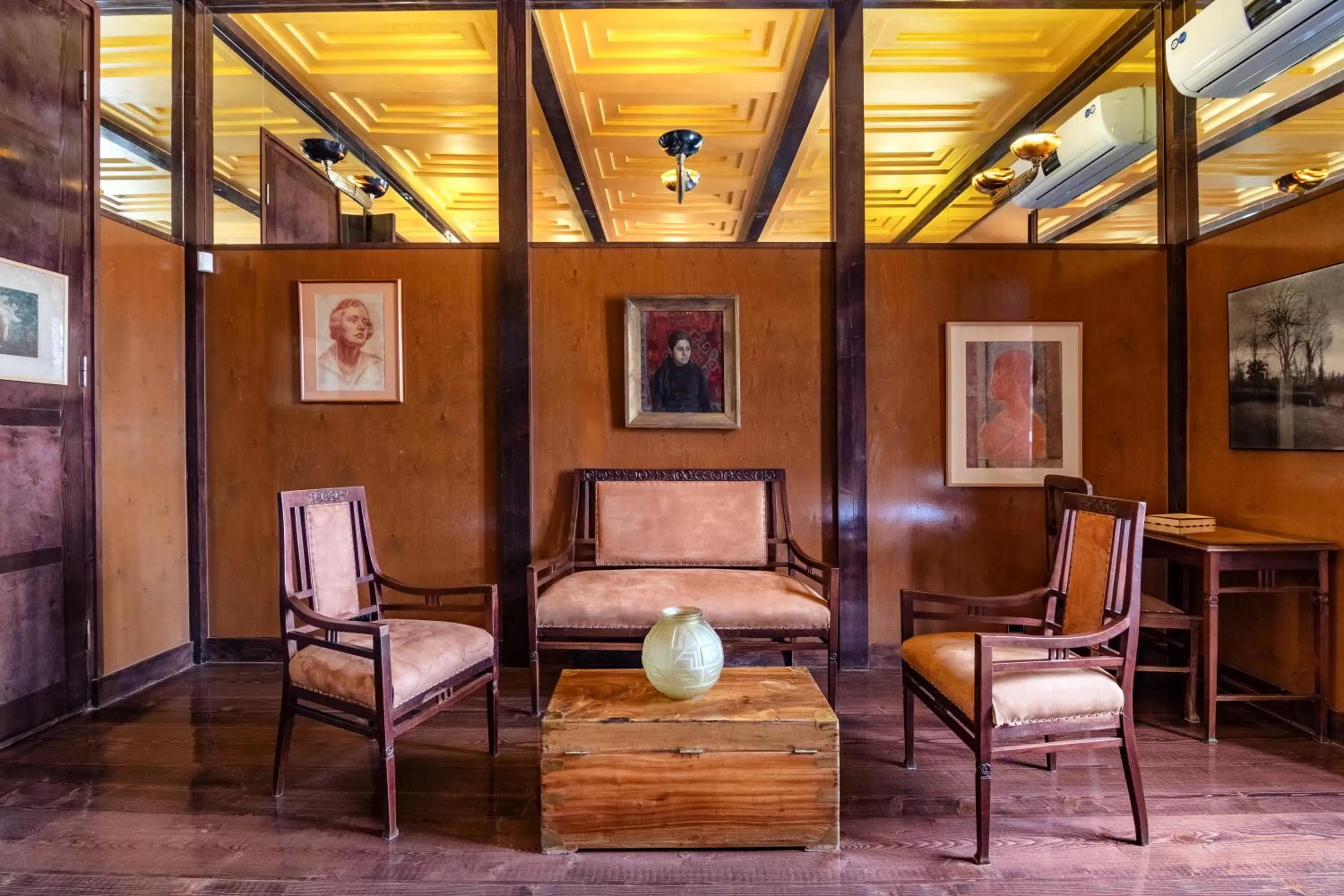 Seating area in Castle in Old Town