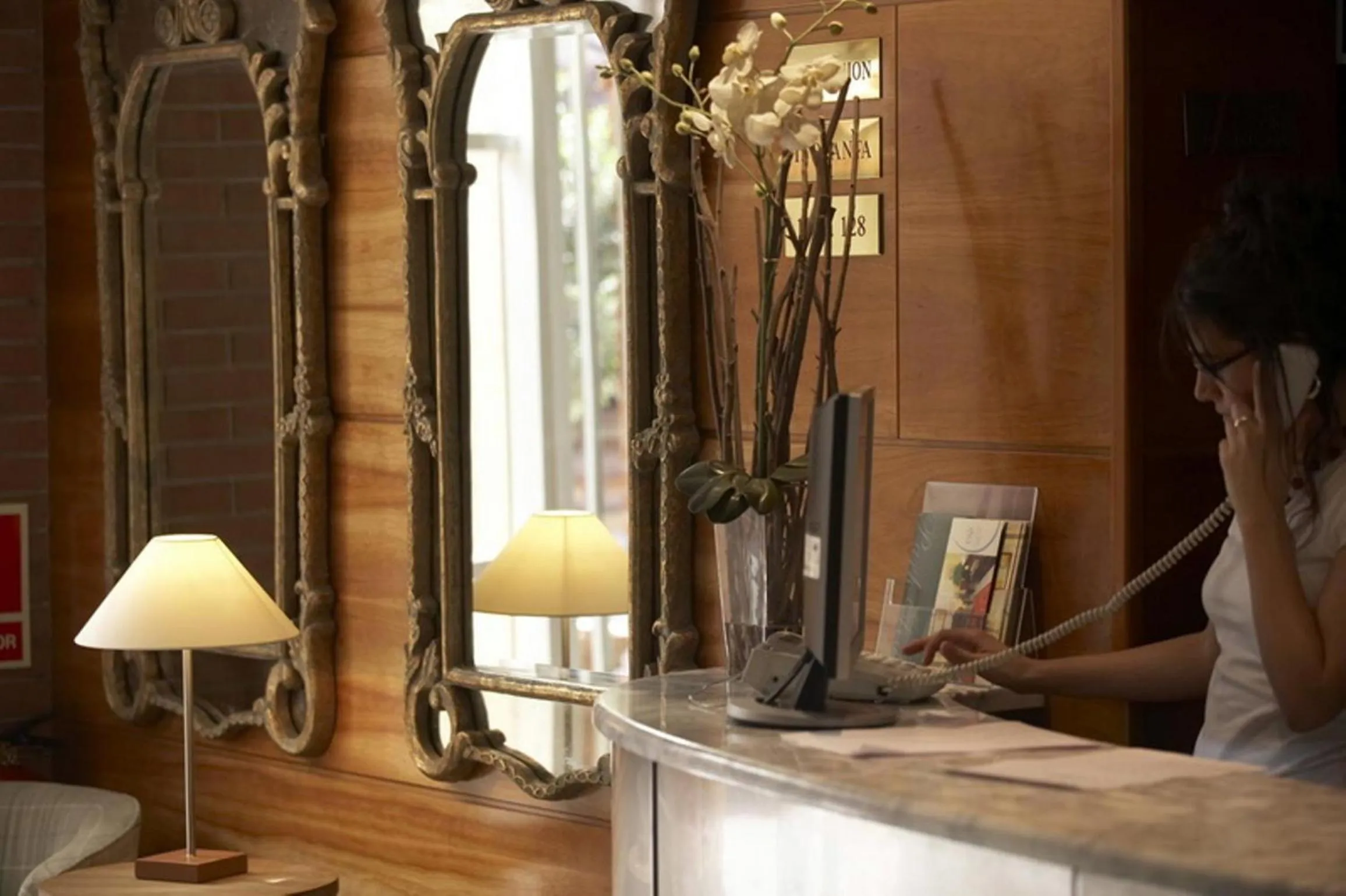 Lobby or reception in PARK SEDO Aparthotel