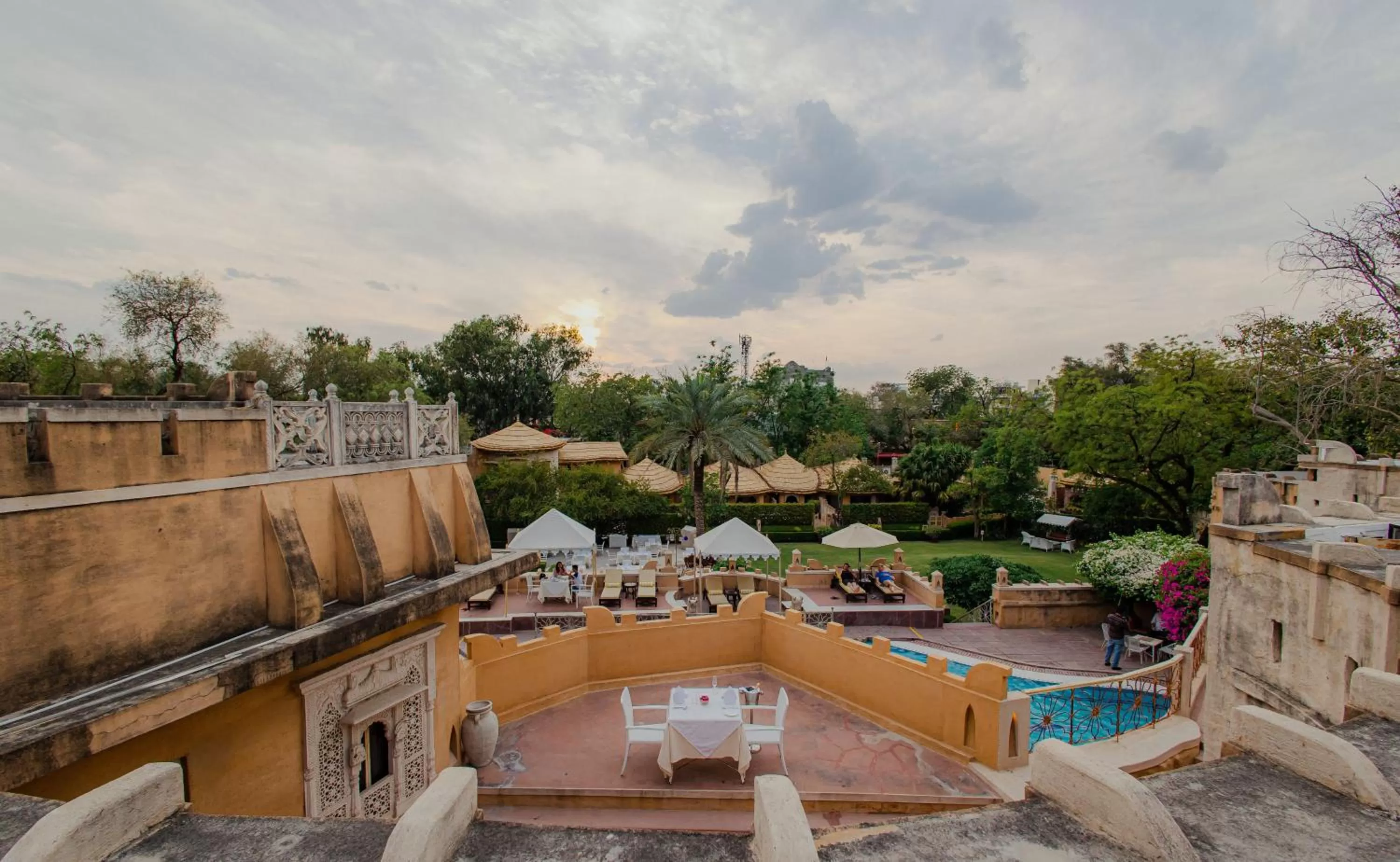 Restaurant/places to eat in Ajit Bhawan - A Palace Resort