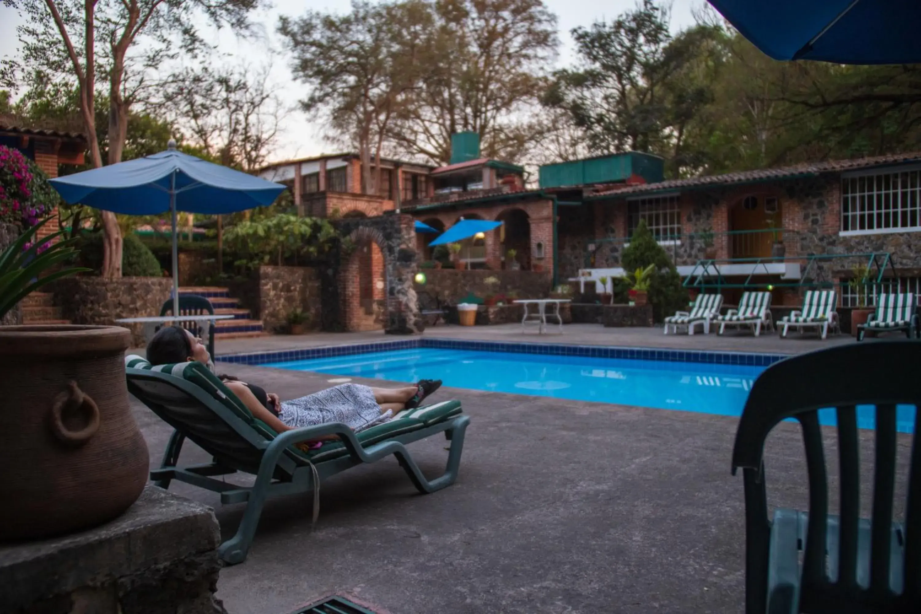 Swimming Pool in Hotel La Posada del Valle