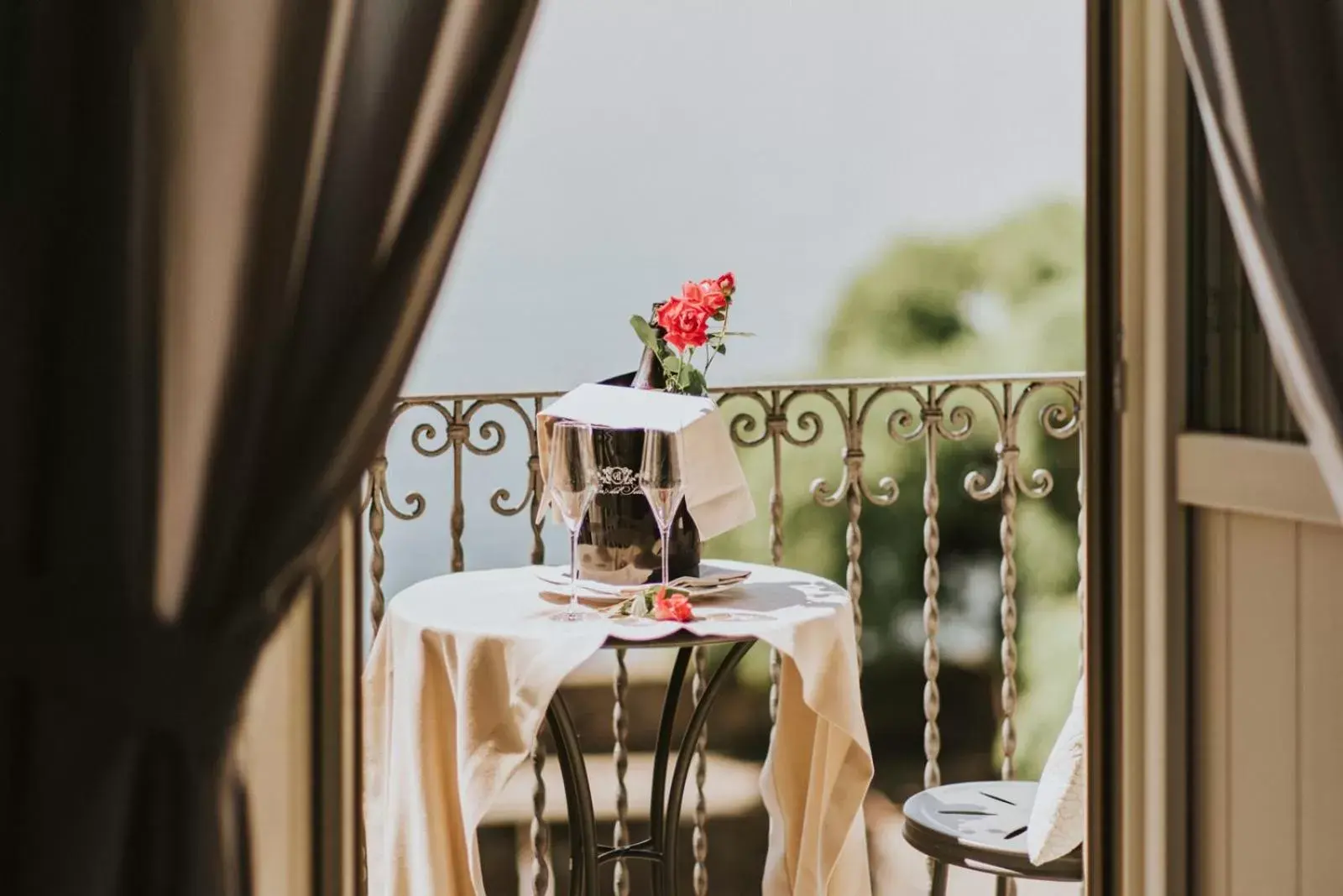 Balcony/Terrace in Relais Villa Porta