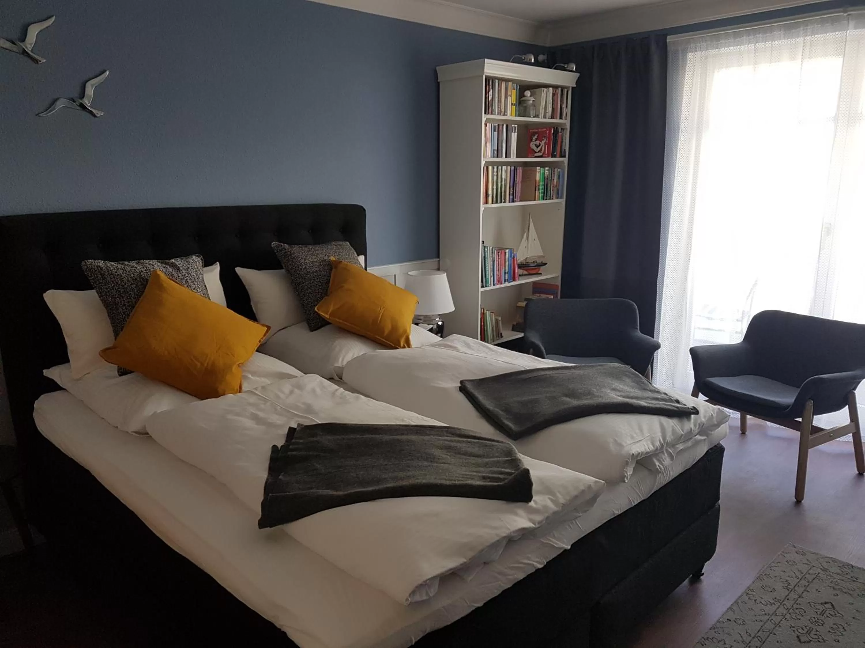 Bed in Hotel Rosenhof