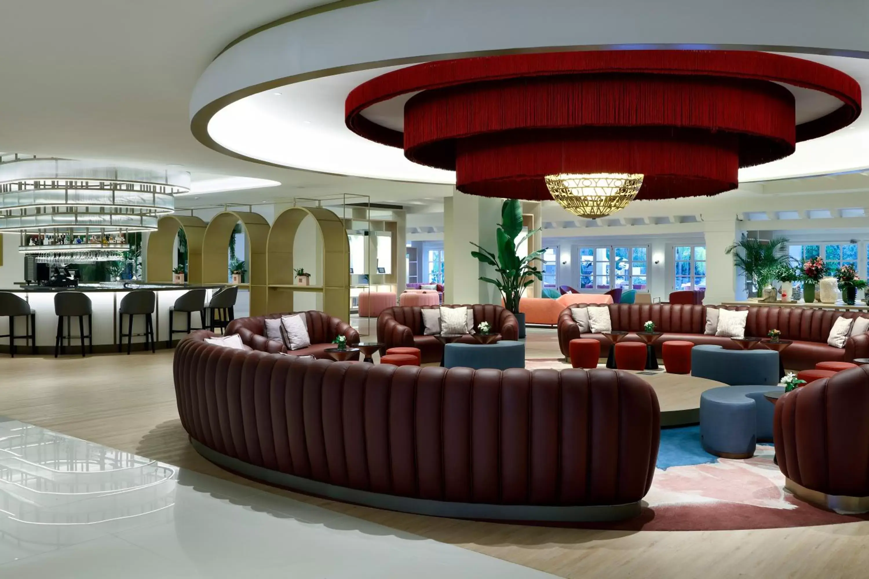 Lobby or reception in Hard Rock Hotel Marbella - Puerto Banús Adults Recommended