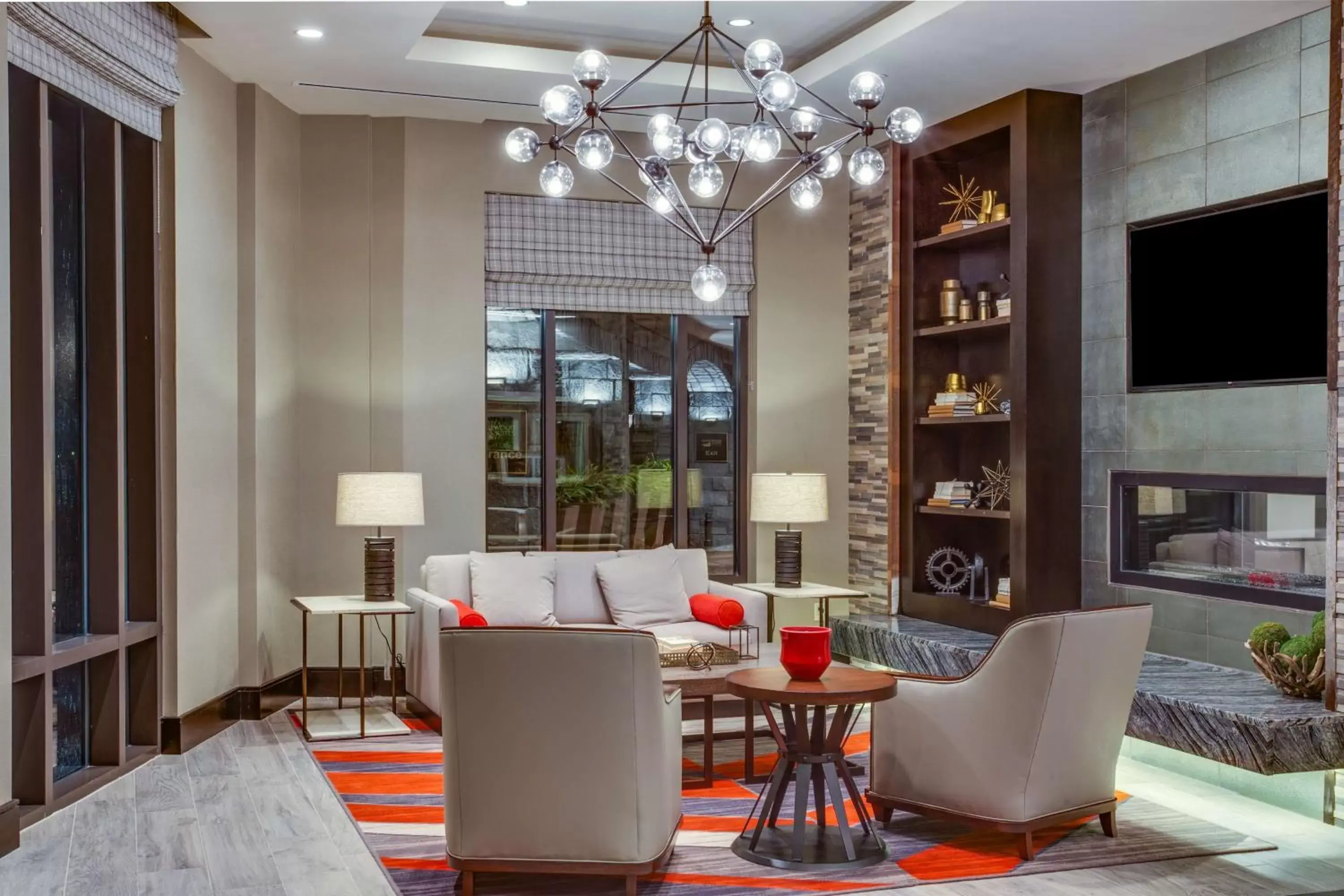 Lobby or reception in Homewood Suites Savannah Historic District/Riverfront