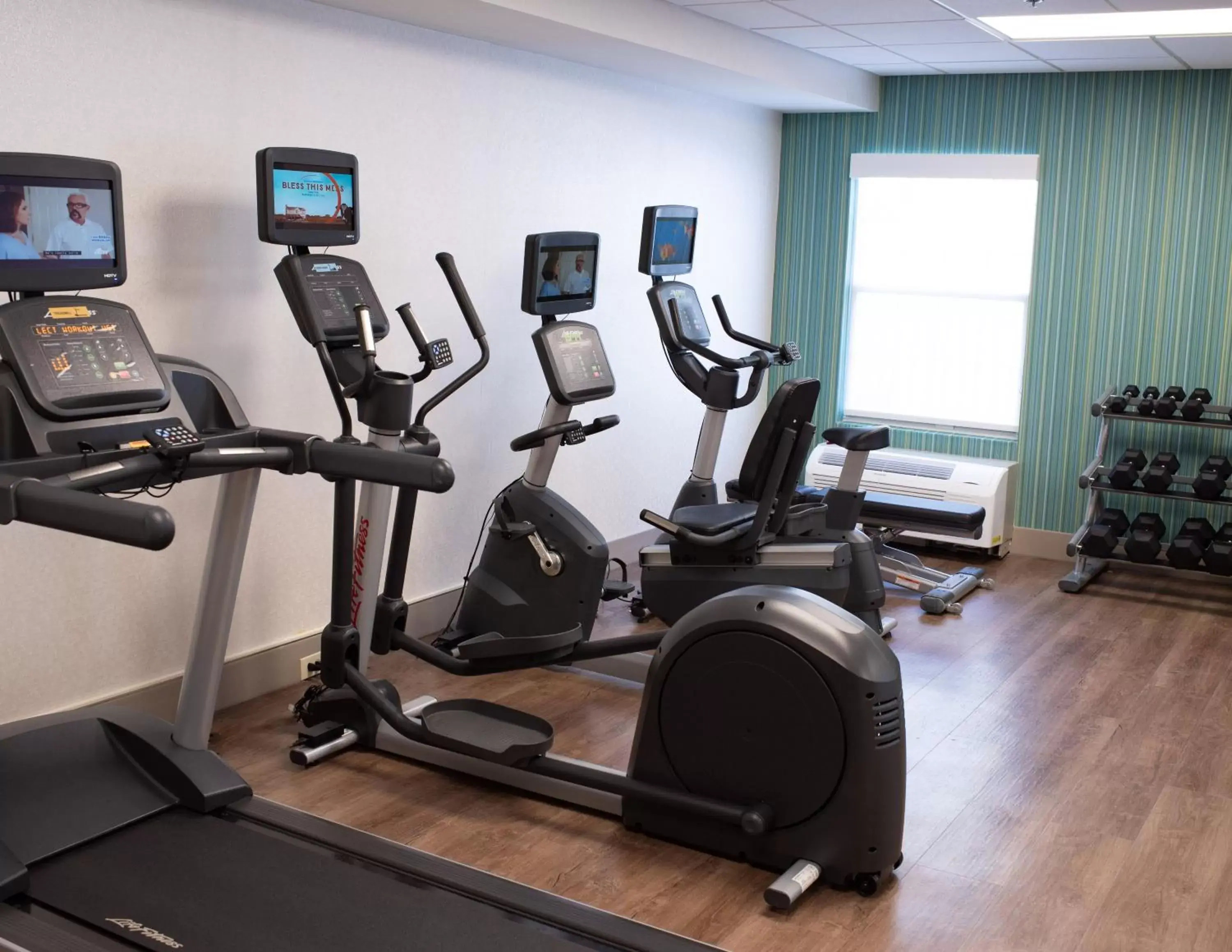Fitness centre/facilities, Fitness Center/Facilities in Holiday Inn Express Hotel & Suites Conover - Hickory Area, an IHG Hotel