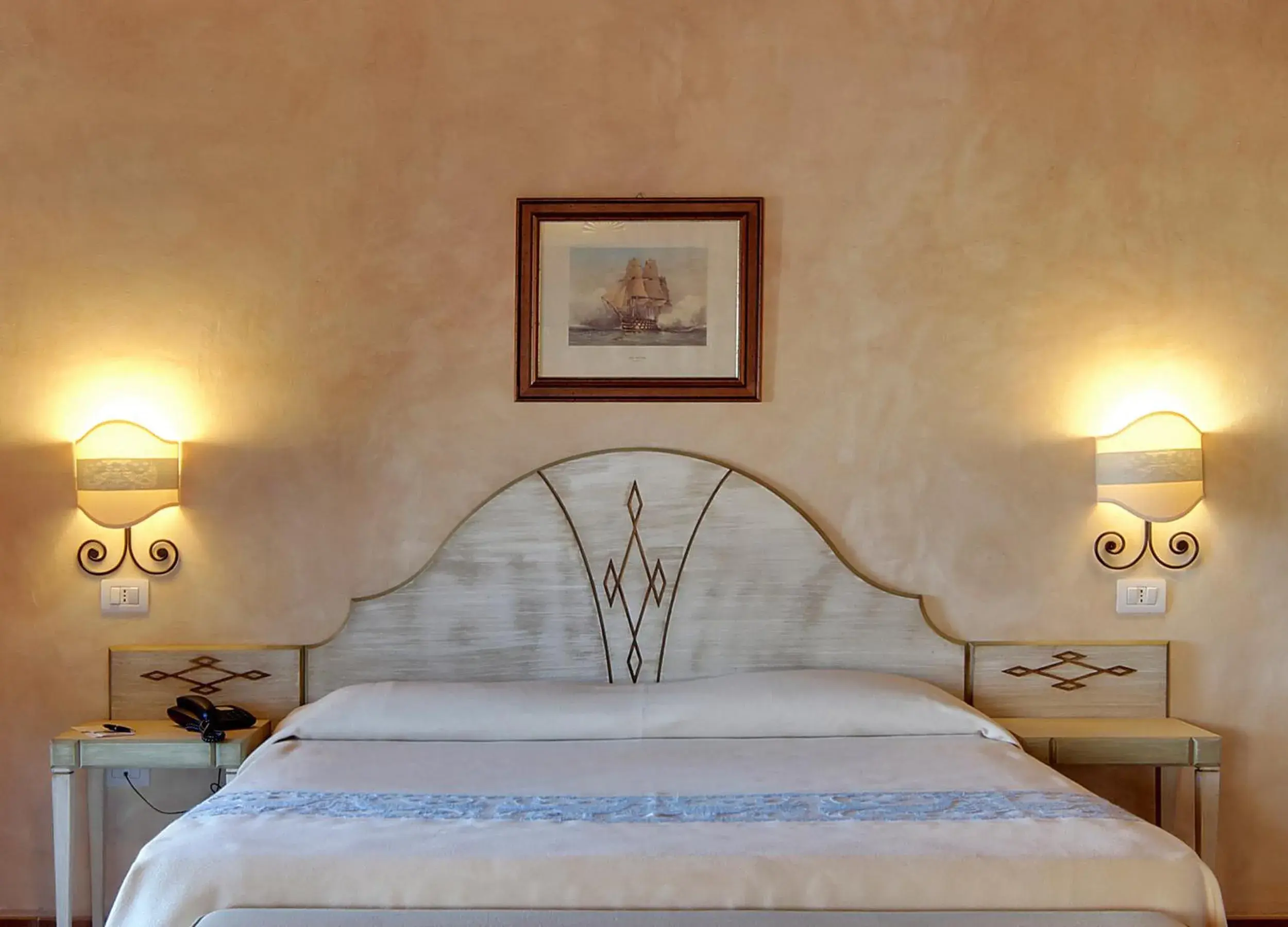 Bed in Colonna Resort