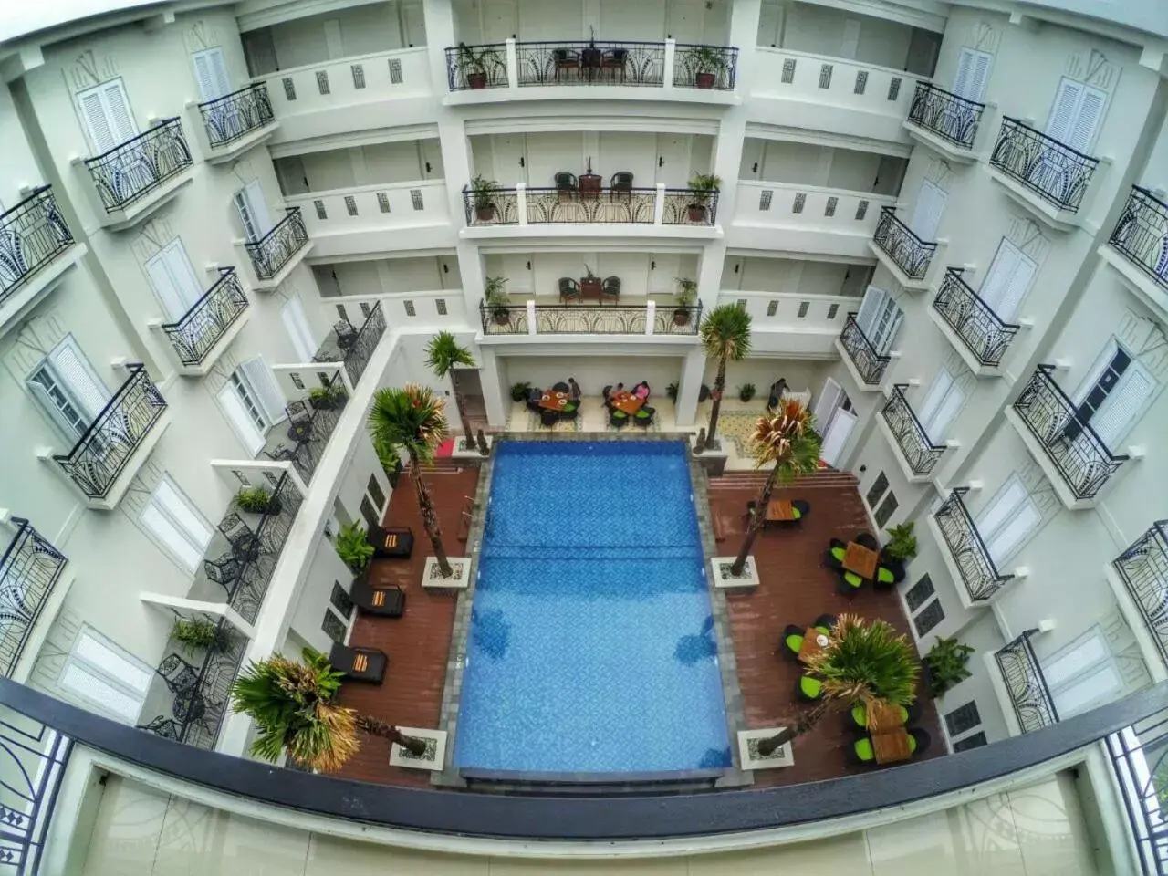 Swimming pool, Pool View in Hotel Indies Heritage Prawirotaman