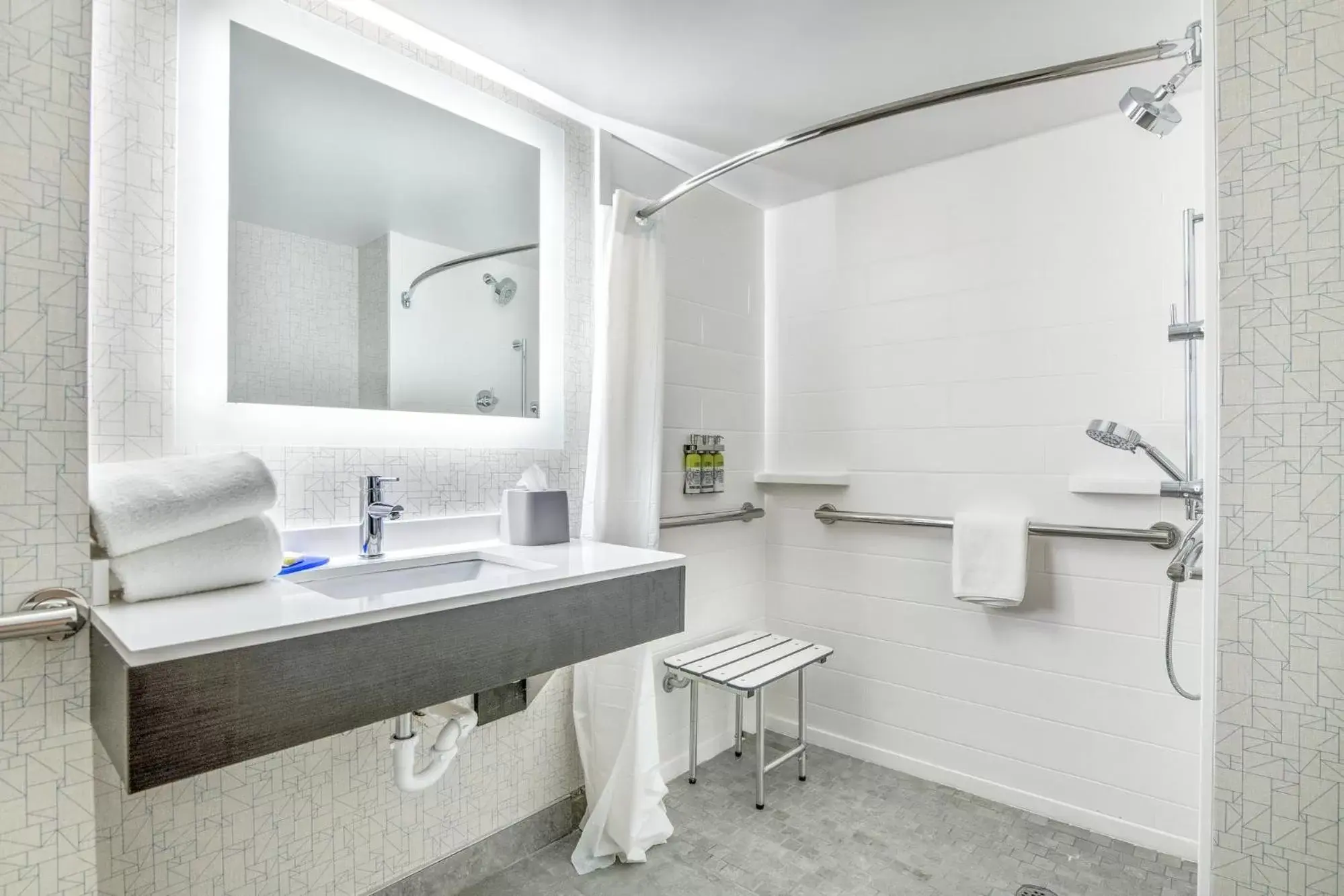 Bathroom in Holiday Inn Express & Suites Longview North, an IHG Hotel