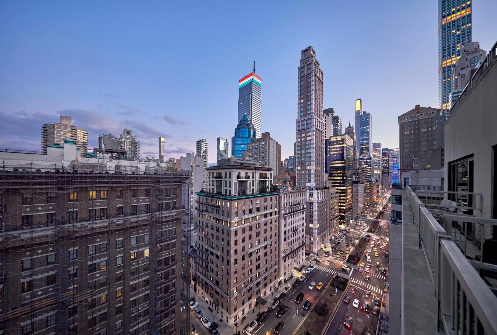 Property building in Loews Regency New York Hotel