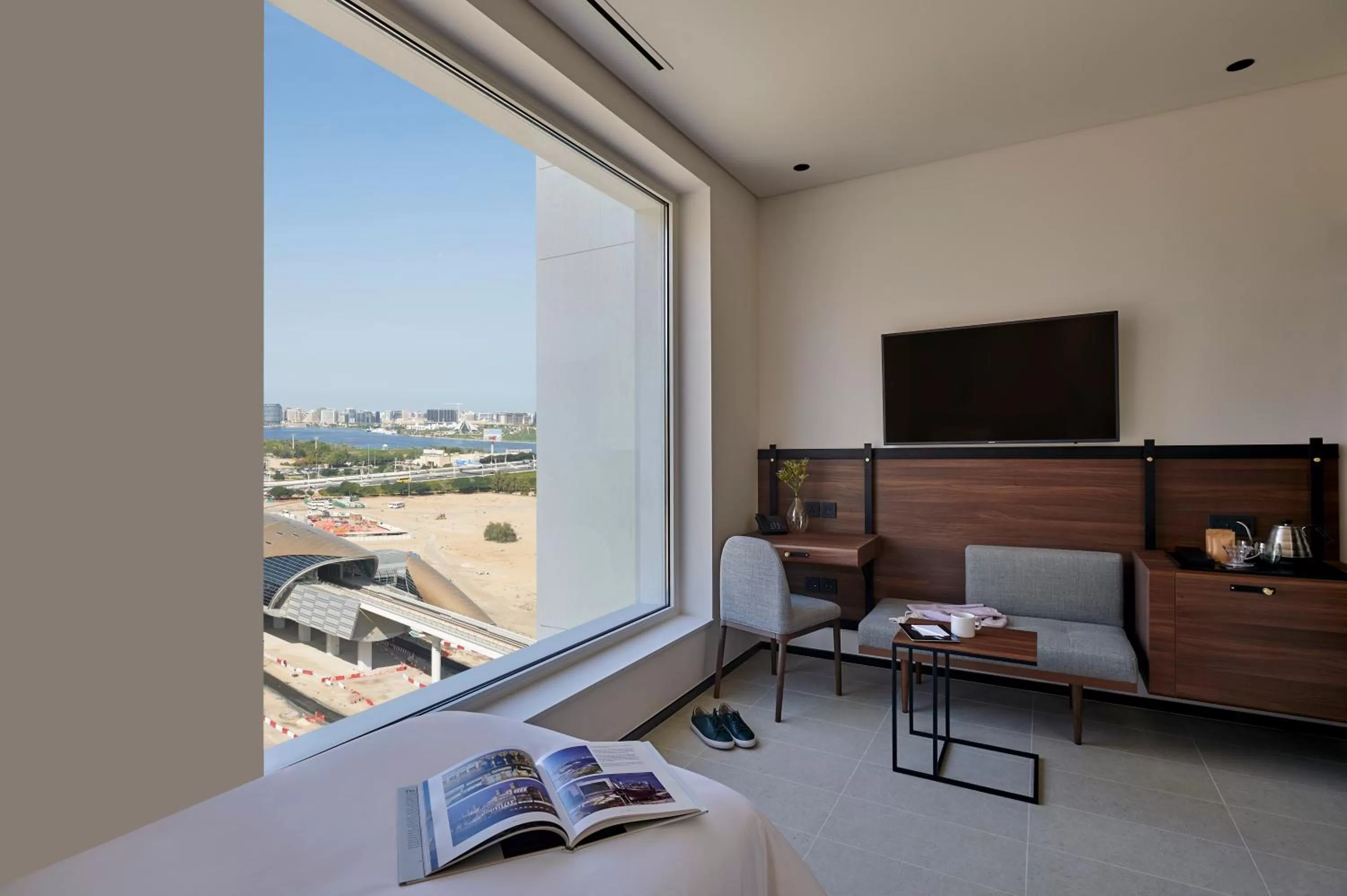 Nearby landmark, Bed in FORM Hotel Al Jaddaf, Dubai, a Member of Design Hotels