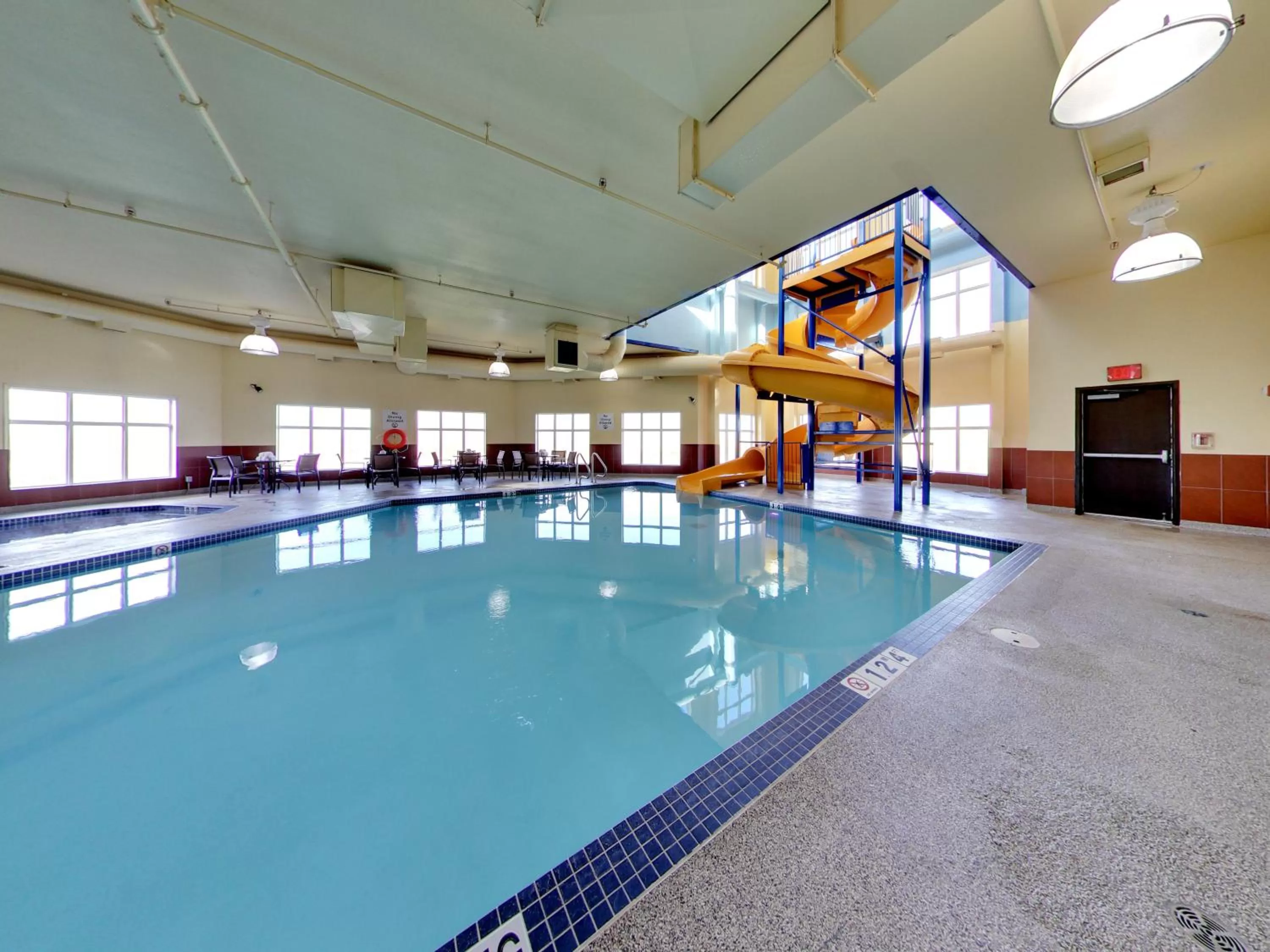 Swimming pool in Holiday Inn Express Hotel & Suites - Edmonton International Airport by IHG