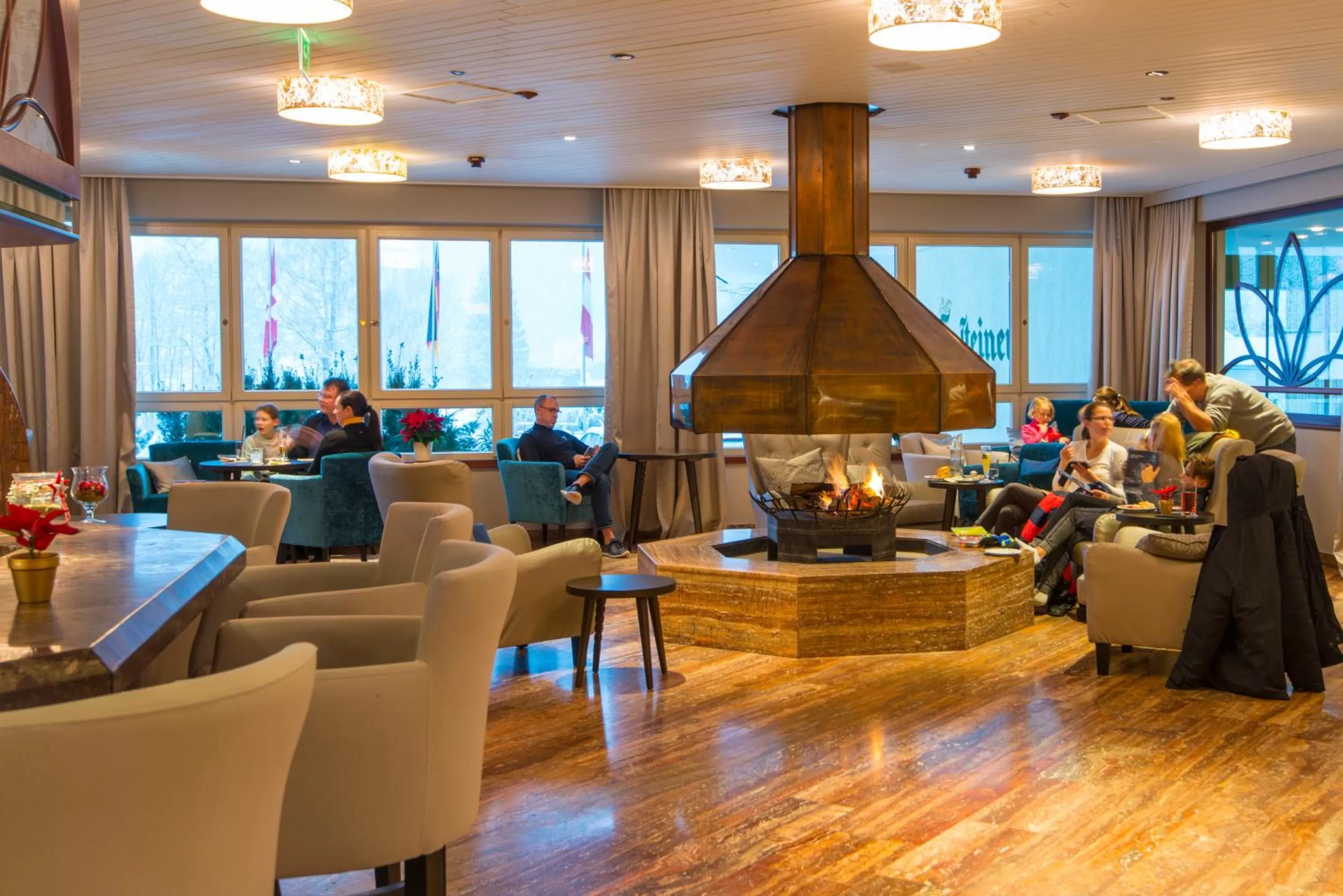 Lobby or reception in EUROPÄISCHER HOF Bad Gastein