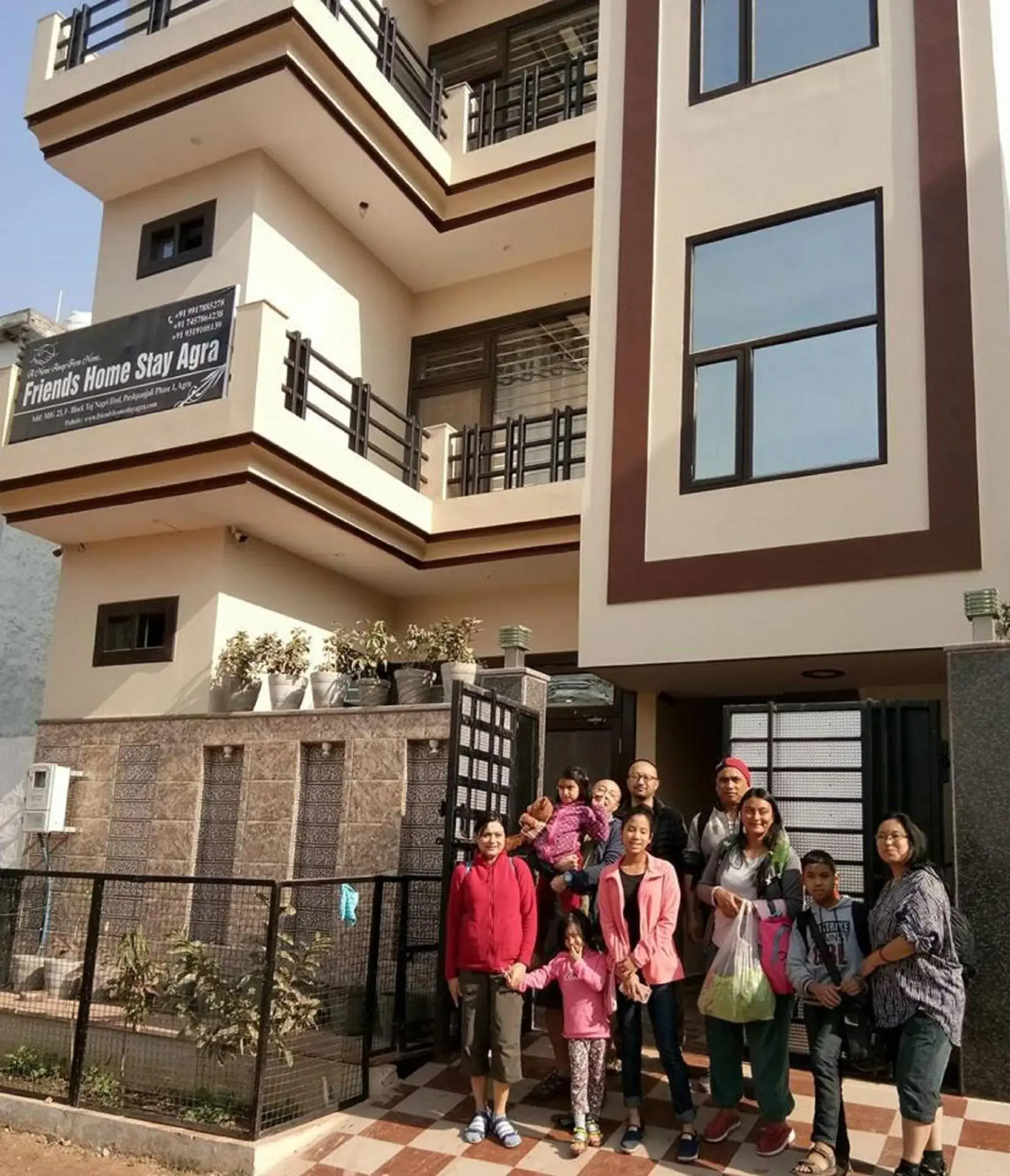 Staff in Friends Home Stay - Agra