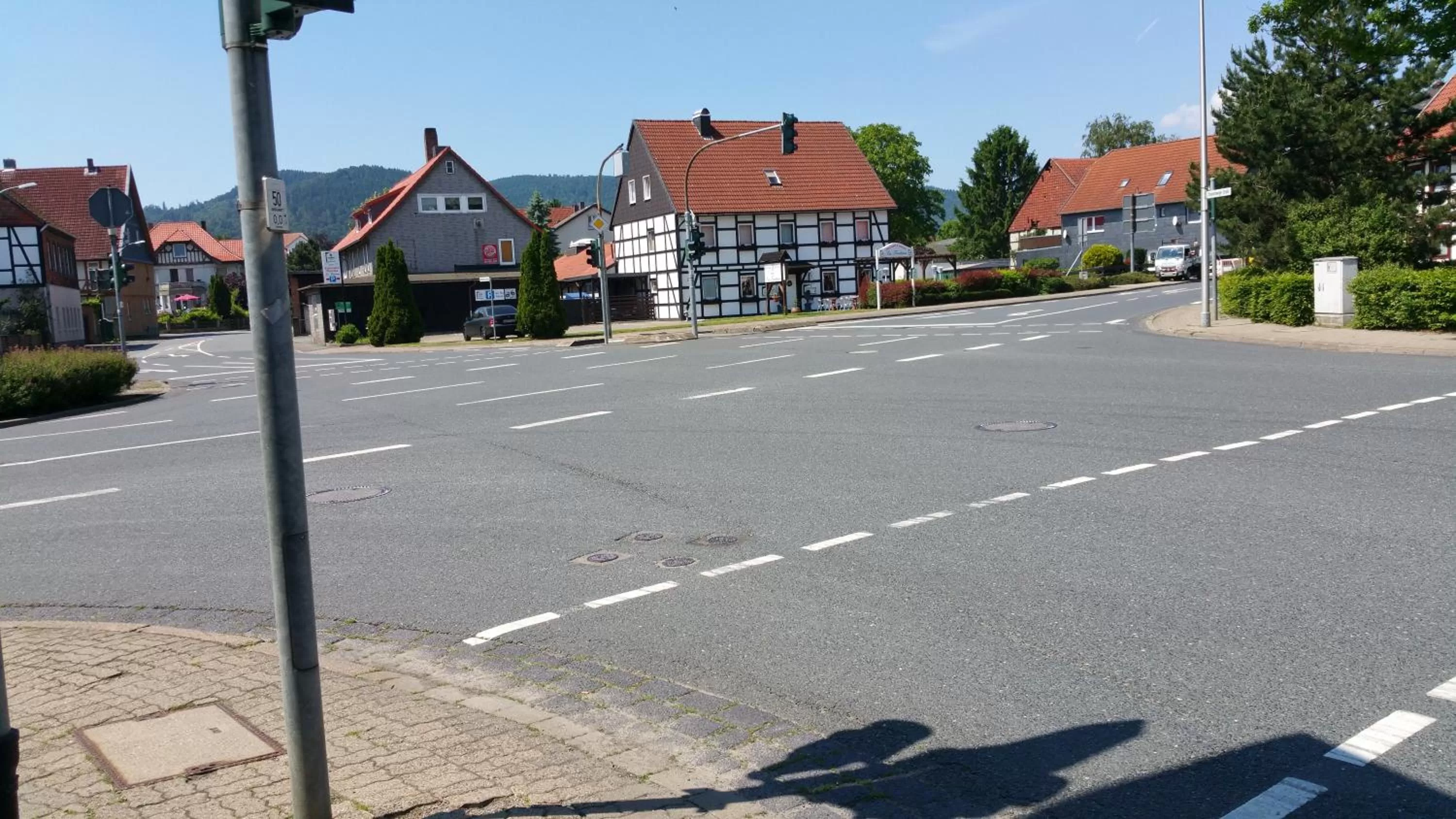 Street view in La Fontana