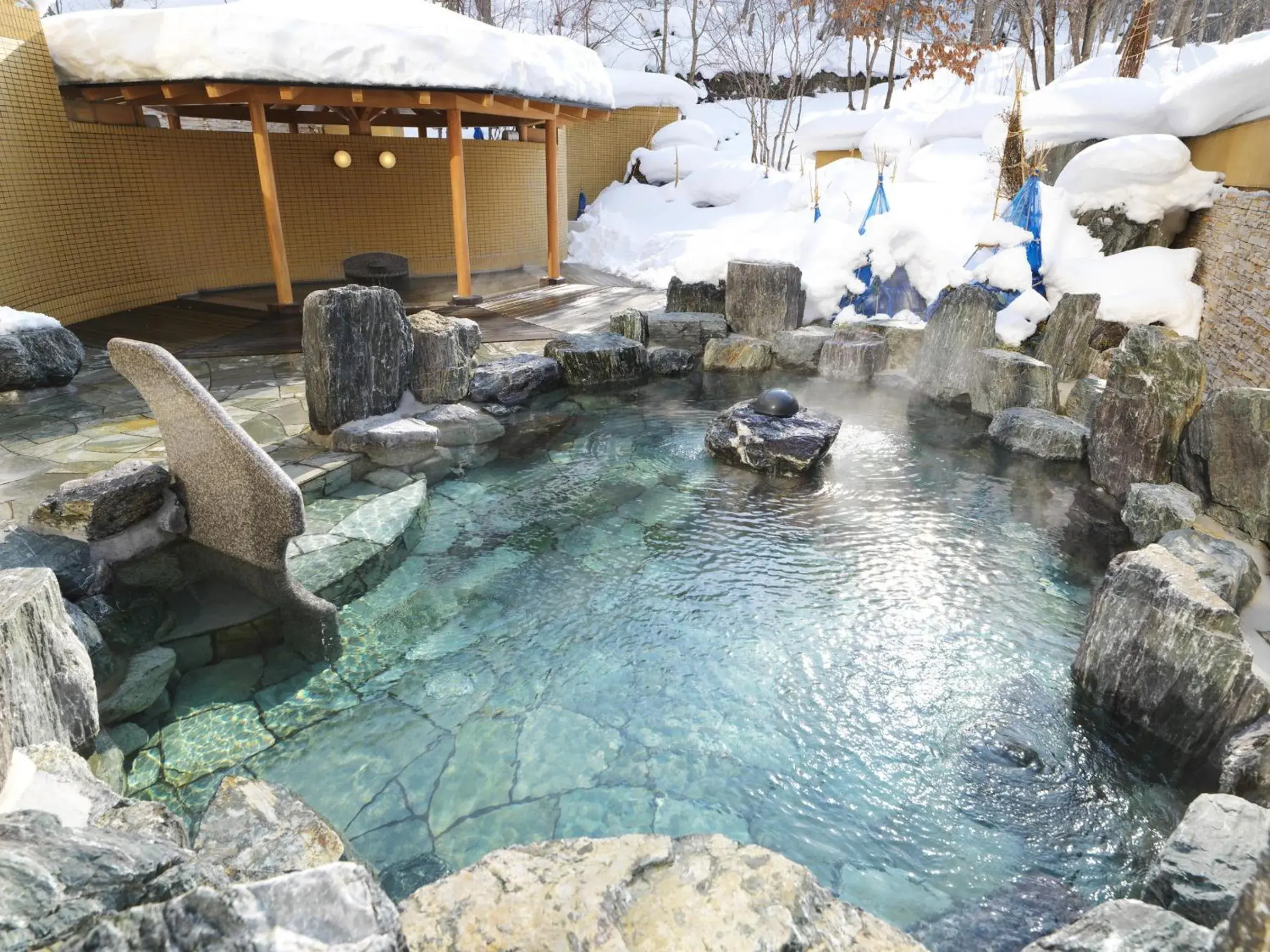 Winter in Jozankei Tsuruga Resort Spa Mori no Uta