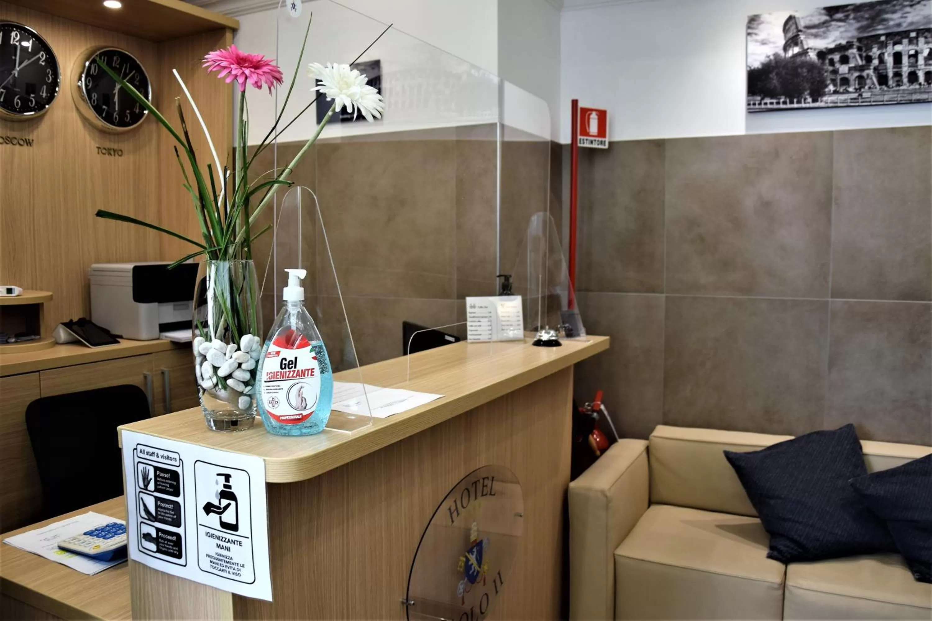 Lobby or reception in Hotel Paolo II