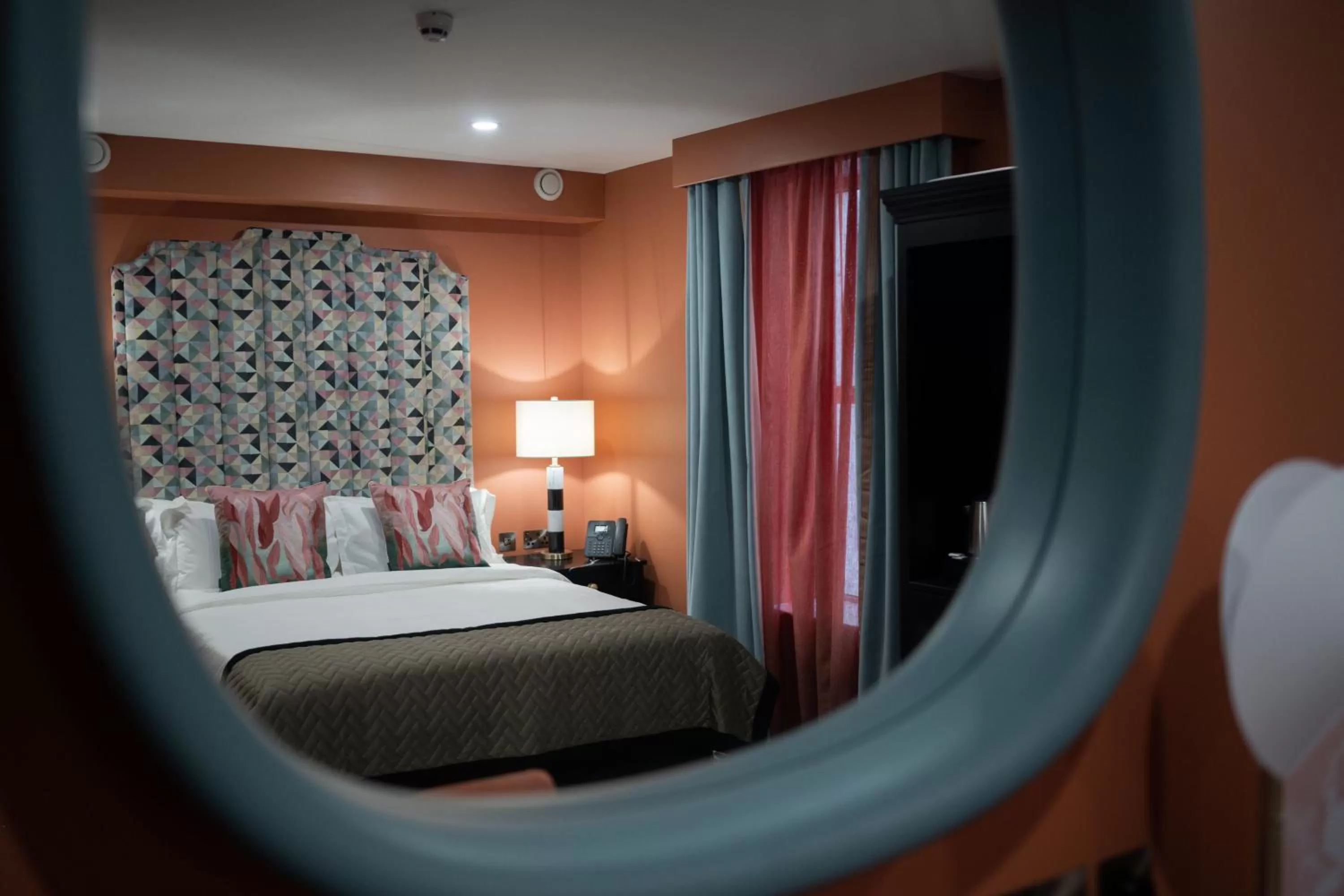 Bed in Elephant Rock Hotel