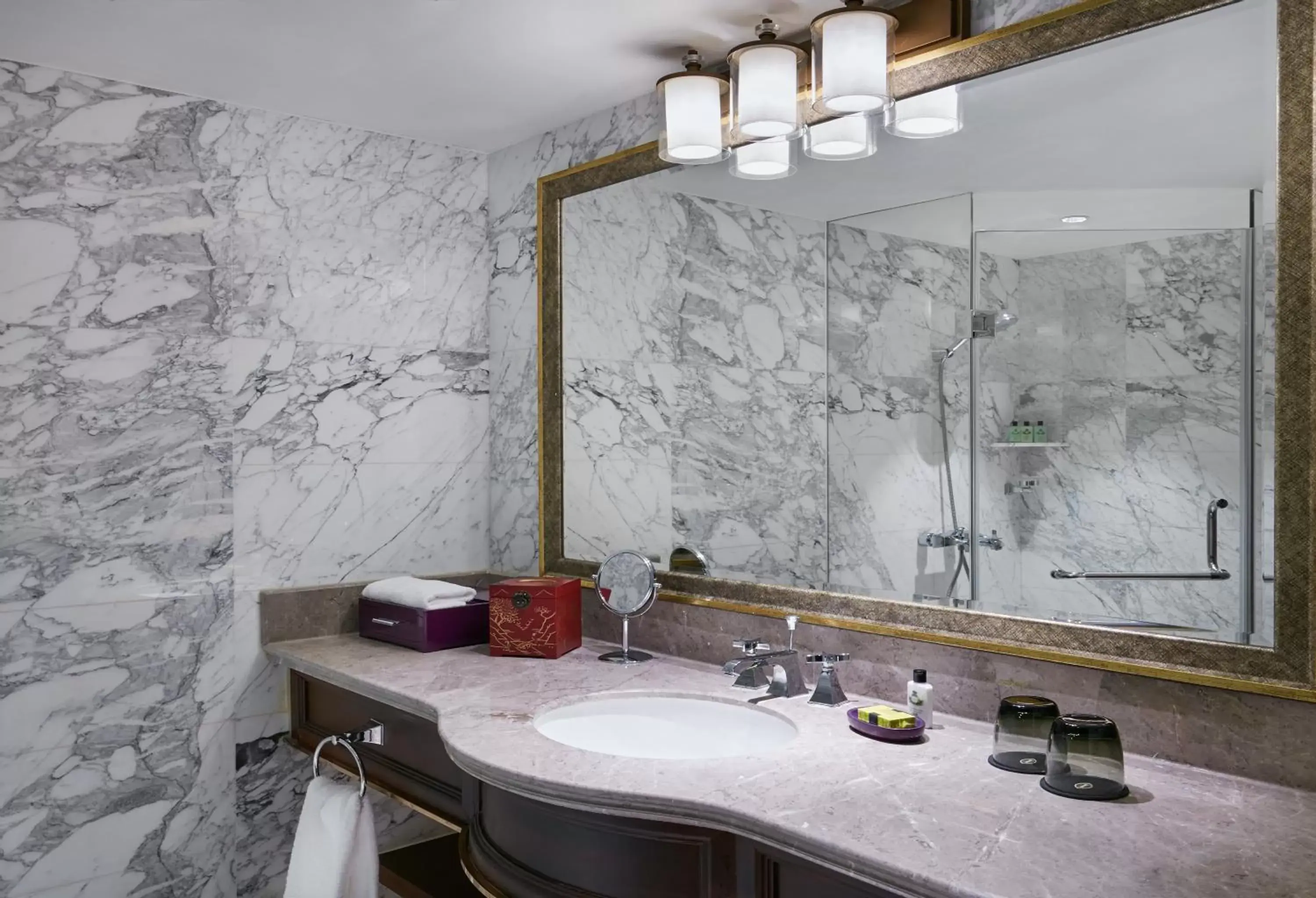 Photo of the whole room, Bathroom in InterContinental Shanghai Ruijin, an IHG Hotel