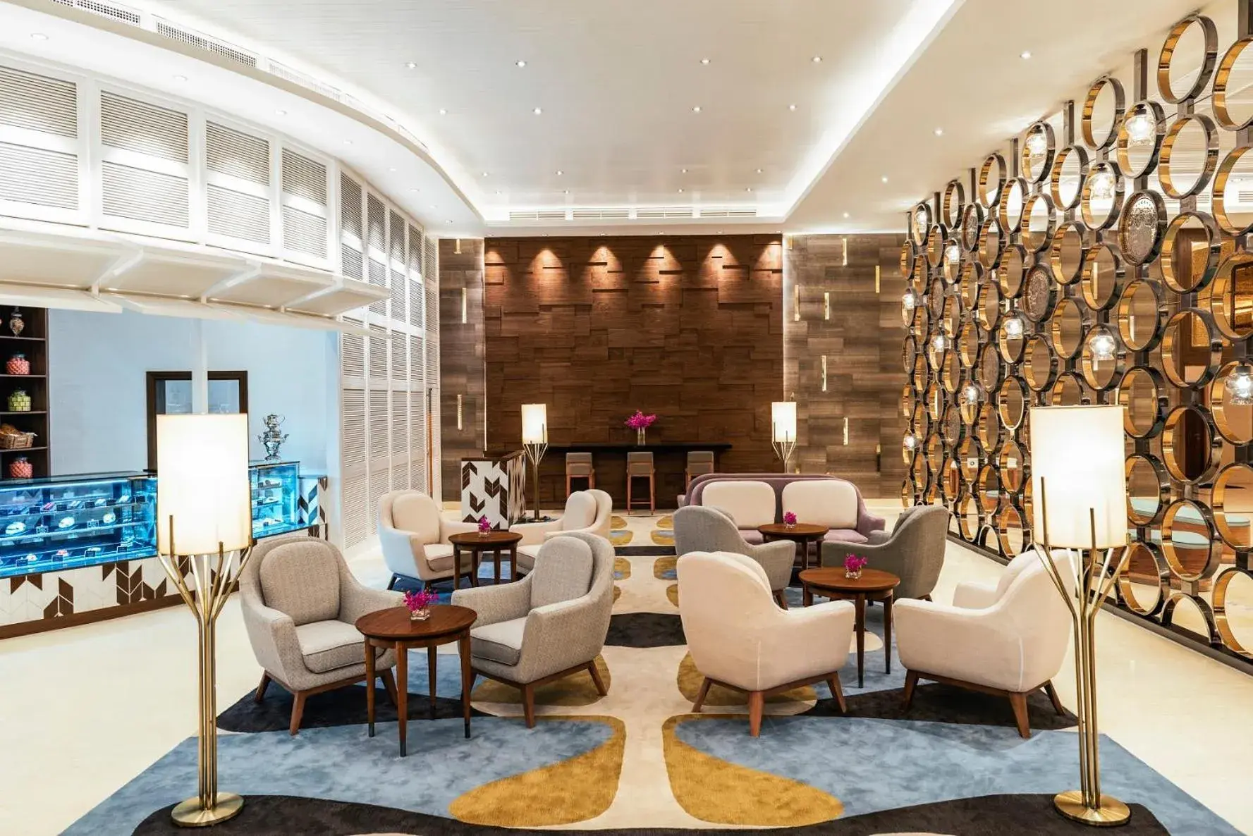 Lobby or reception in Amari Johor Bahru Lobby or reception in Amari Johor Bahru